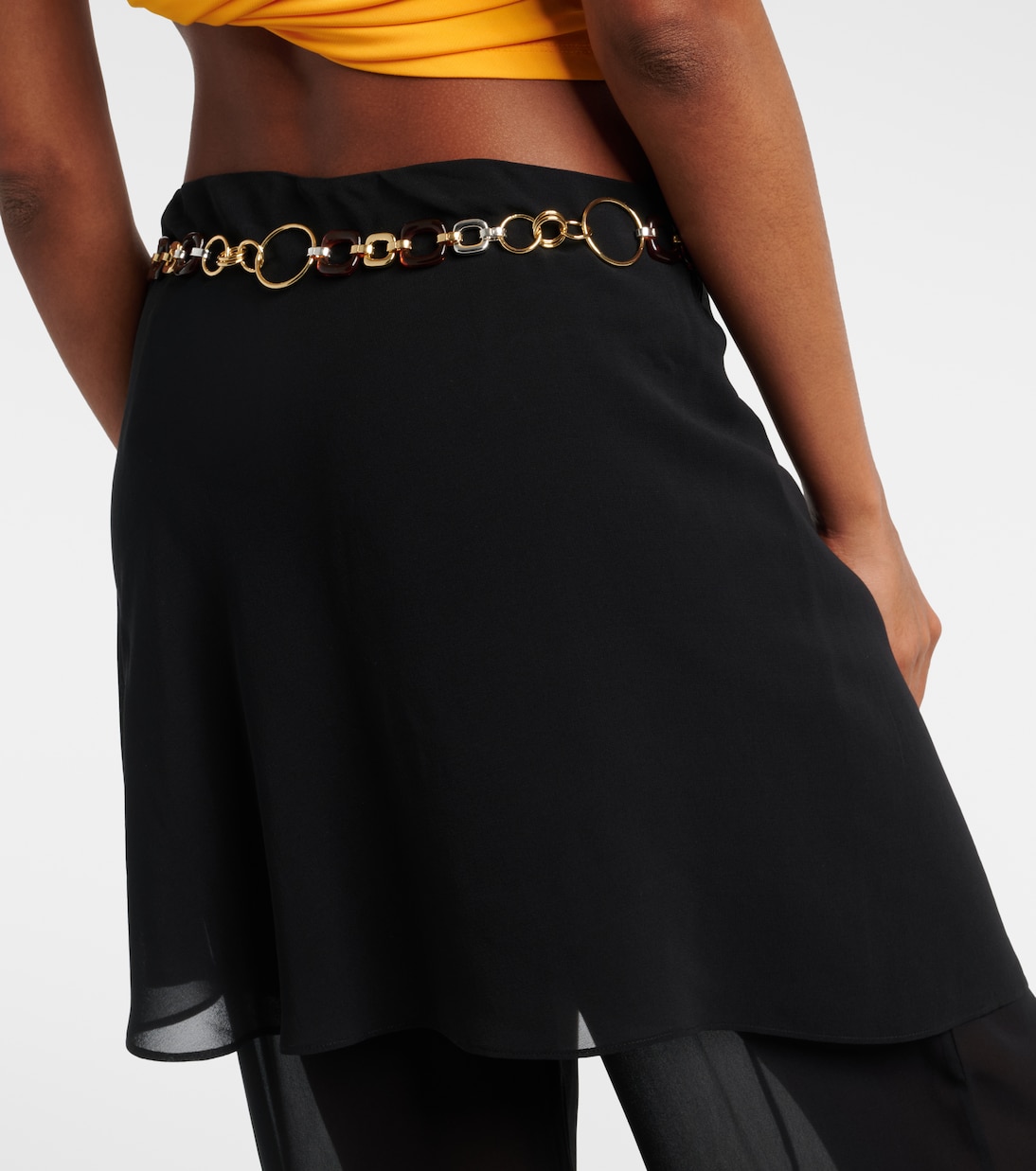 Belted silk wide-leg pants | Christopher Esber