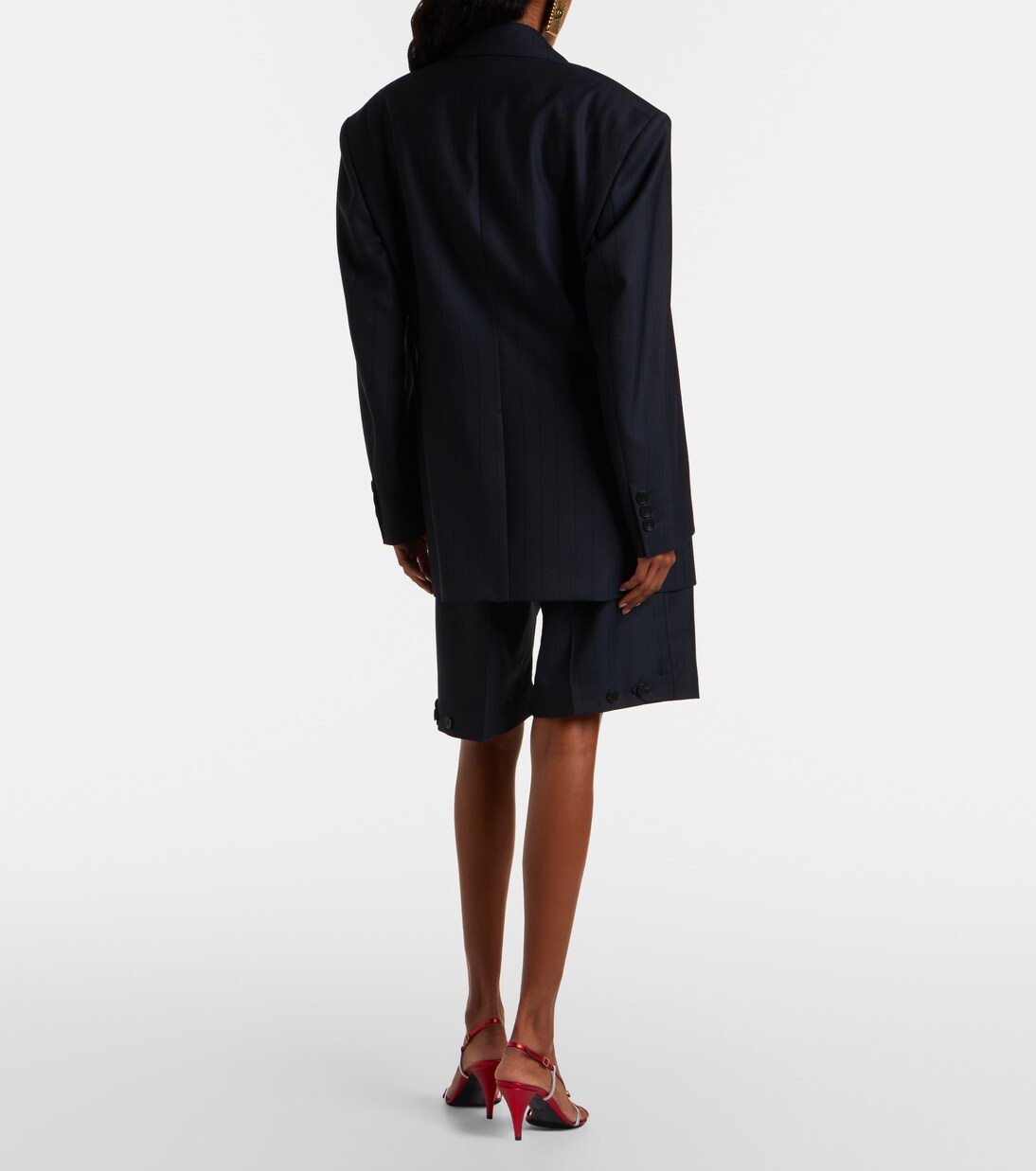 Shorts aus Schurwolle | Versace