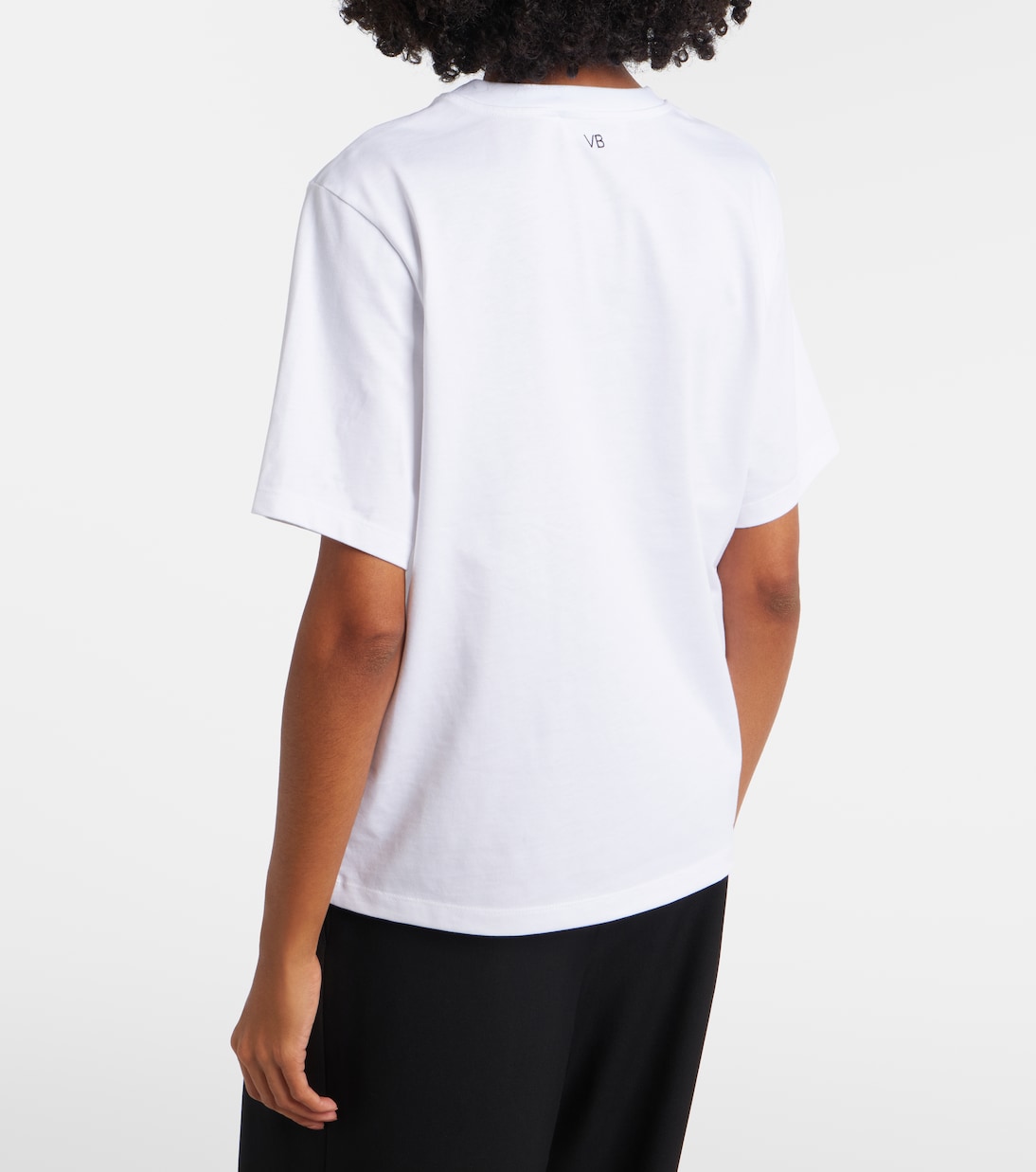 Camiseta de jersey de algodón | Victoria Beckham