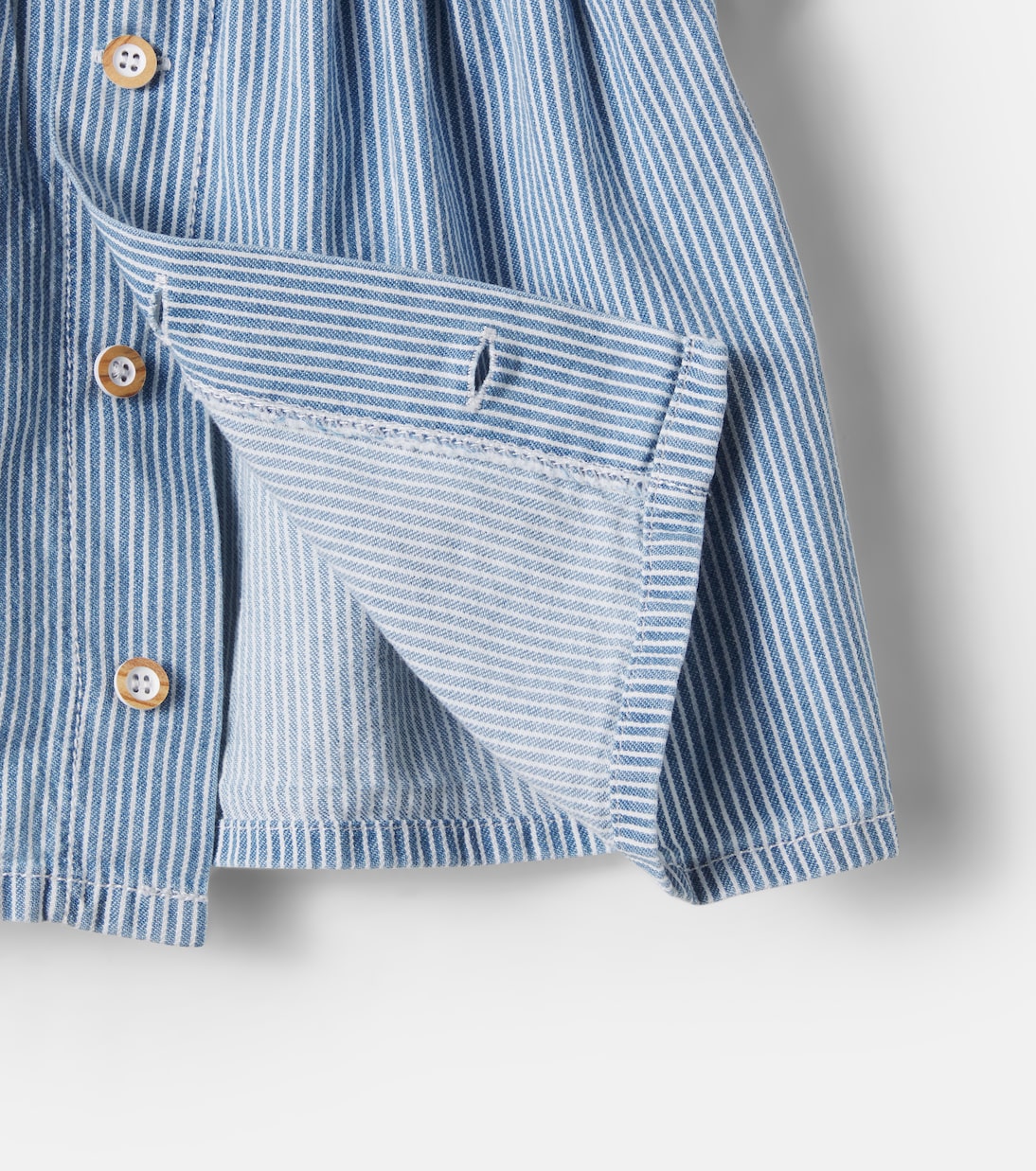 Baby - Abito in denim Margalida a righe | 1 + in the Family