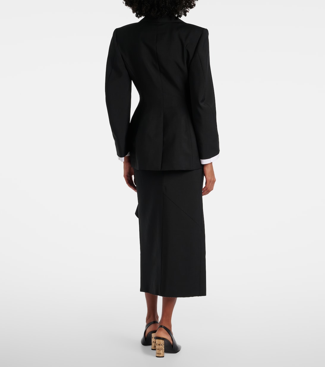 Midirock aus Wolle und Mohair | Givenchy