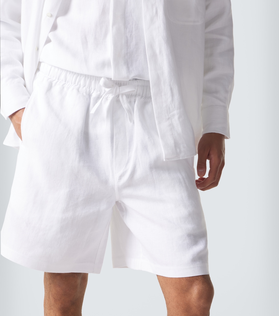 Linen shorts | Saman Amel