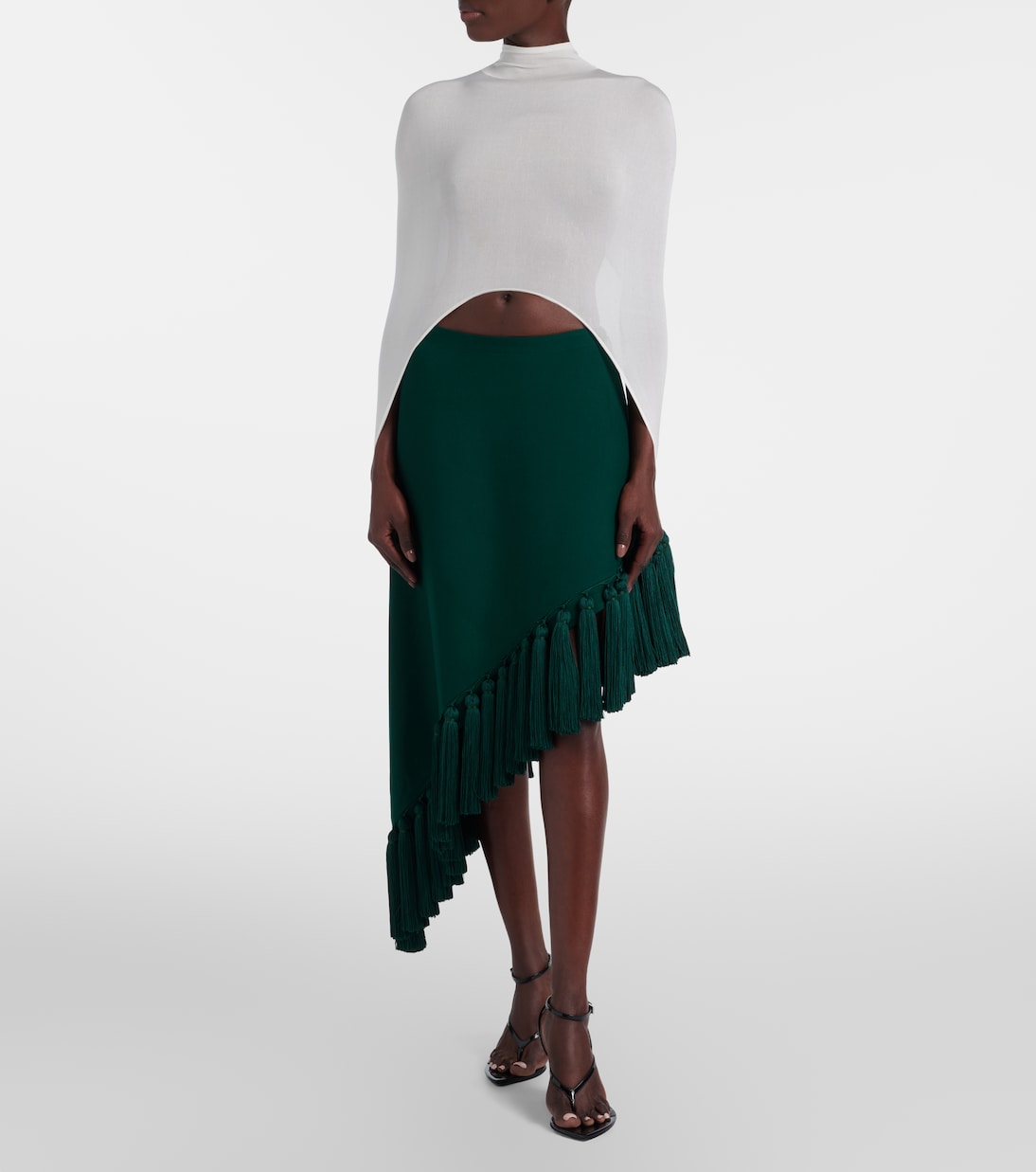 Top Second-Skin aus einem Seidengemisch | Alaïa