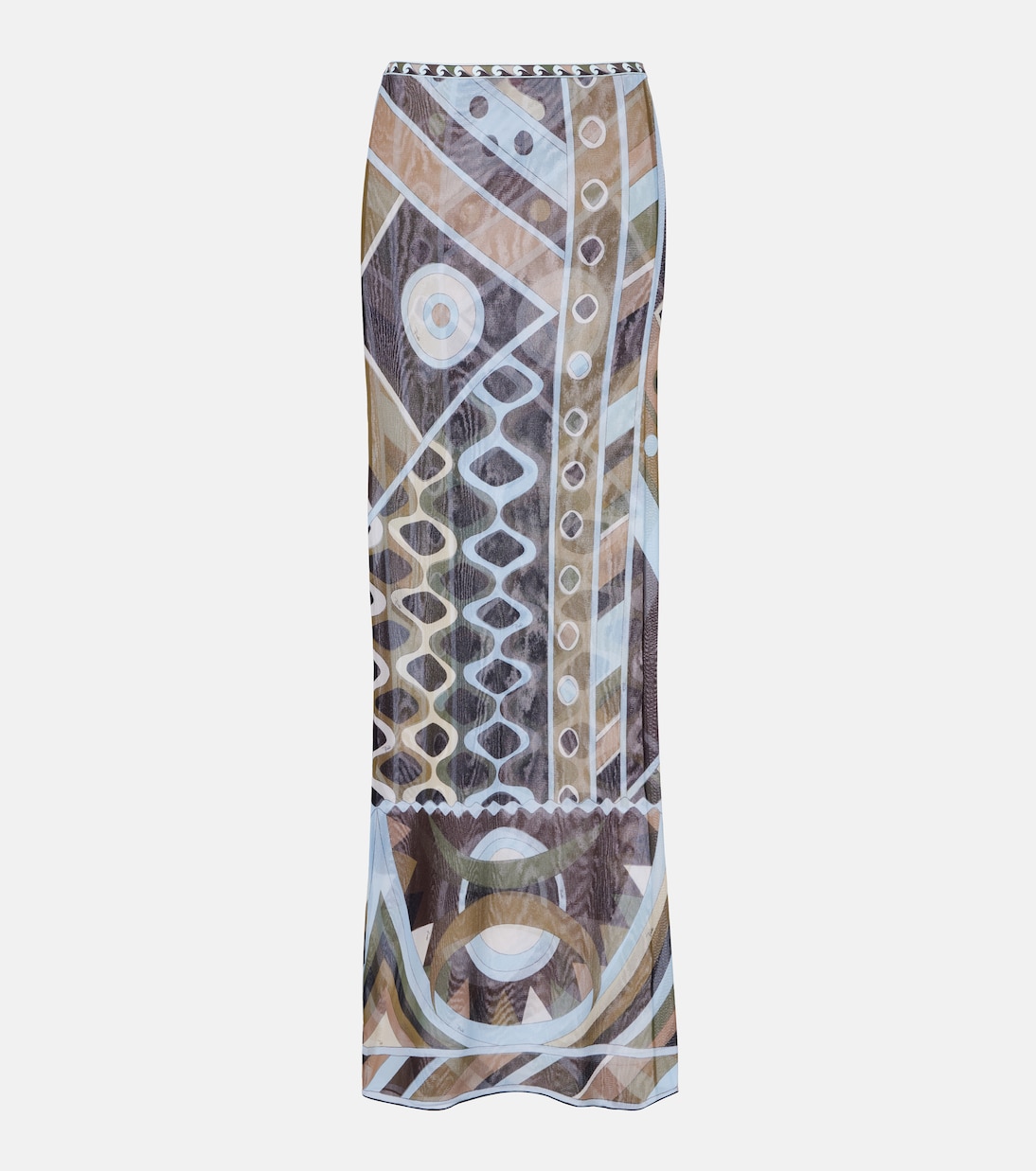 Vivara 튤 맥시 스커트 | Pucci