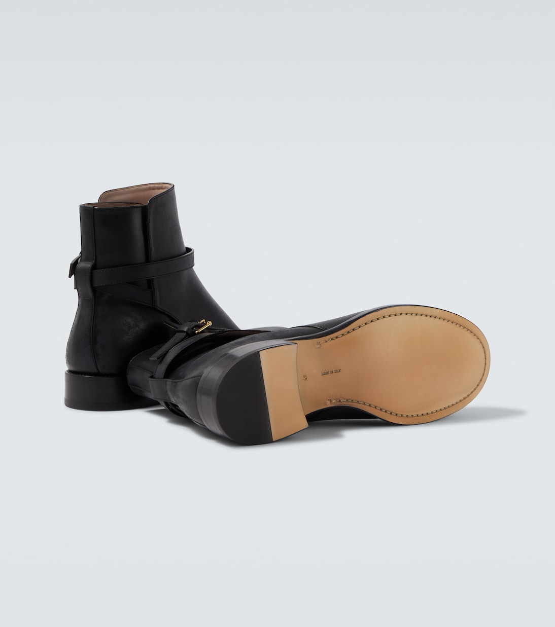 Nobilis leather ankle boots | The Row