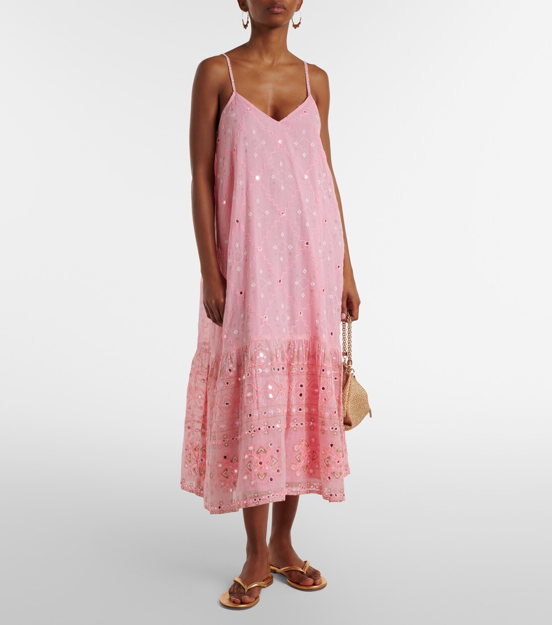 Abito midi in cotone | Juliet Dunn