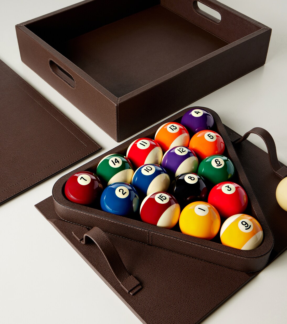 Étui de billard en cuir | Giobagnara