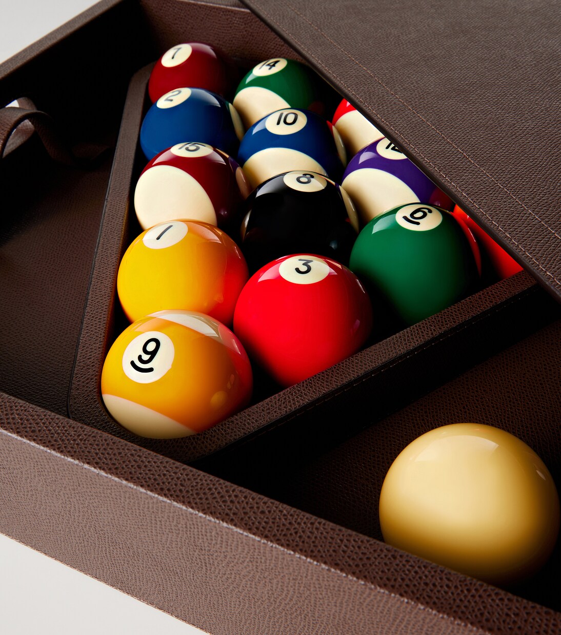 Étui de billard en cuir | Giobagnara