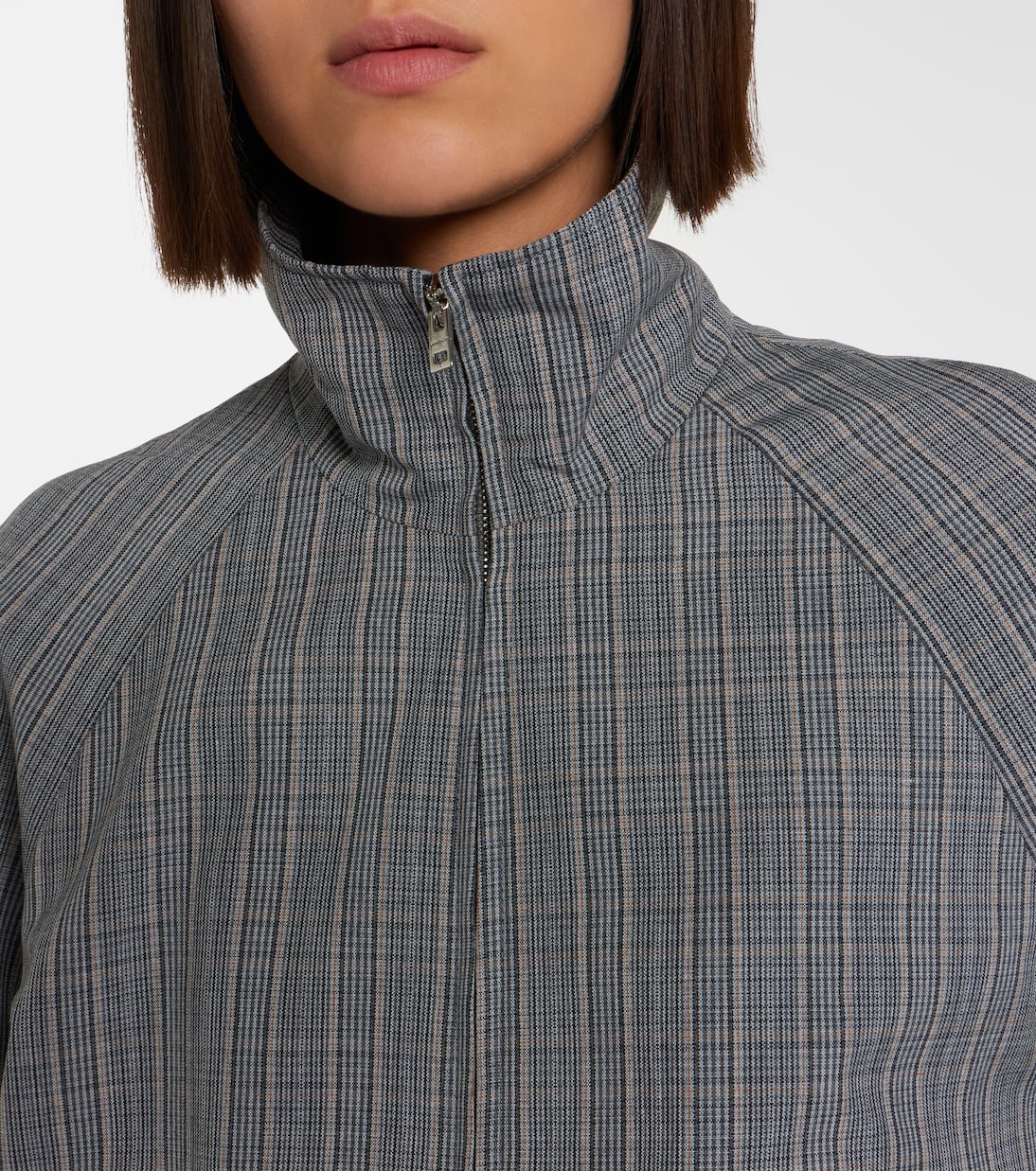 Checked technical jacket | Acne Studios