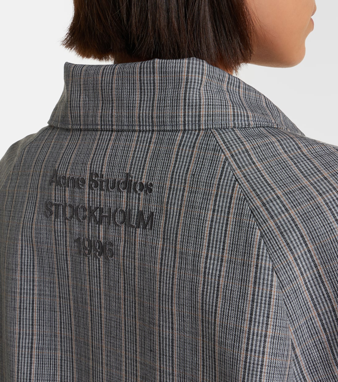 Checked technical jacket | Acne Studios
