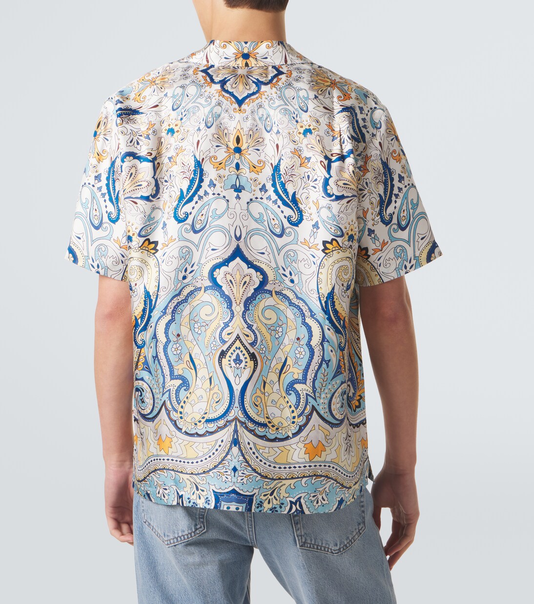 Maitan paisley silk shirt | Orlebar Brown