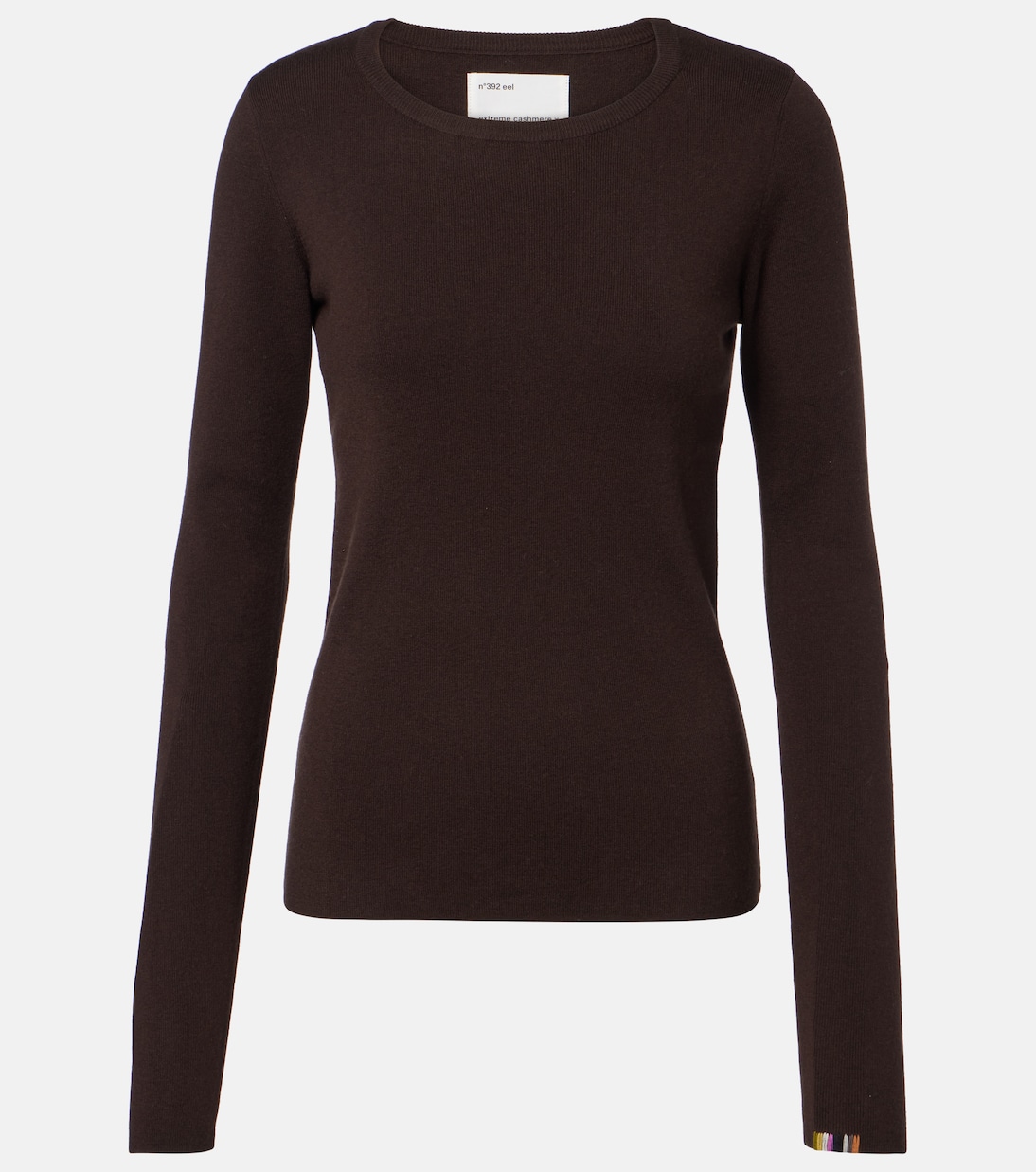N°392 Eel cotton and cashmere top  | Extreme Cashmere