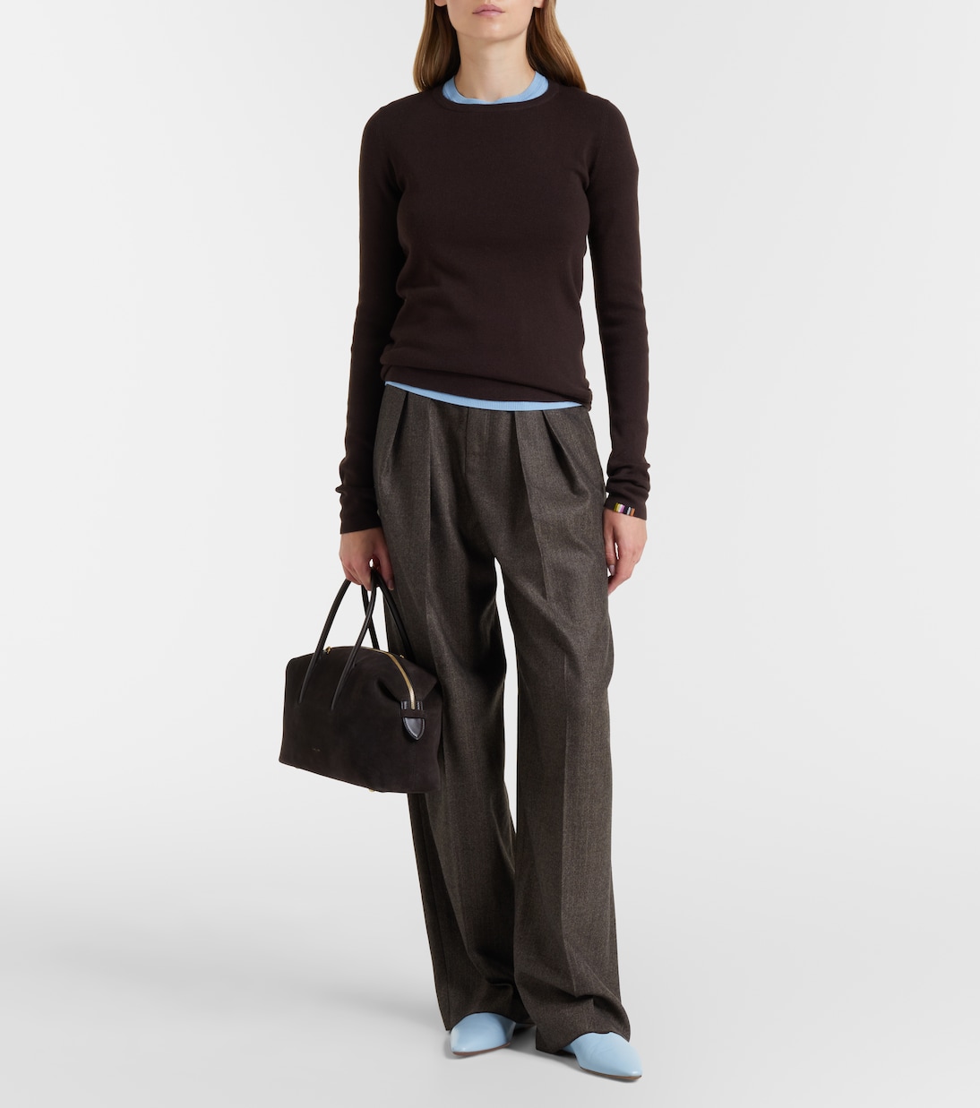 N°392 Eel cotton and cashmere top  | Extreme Cashmere