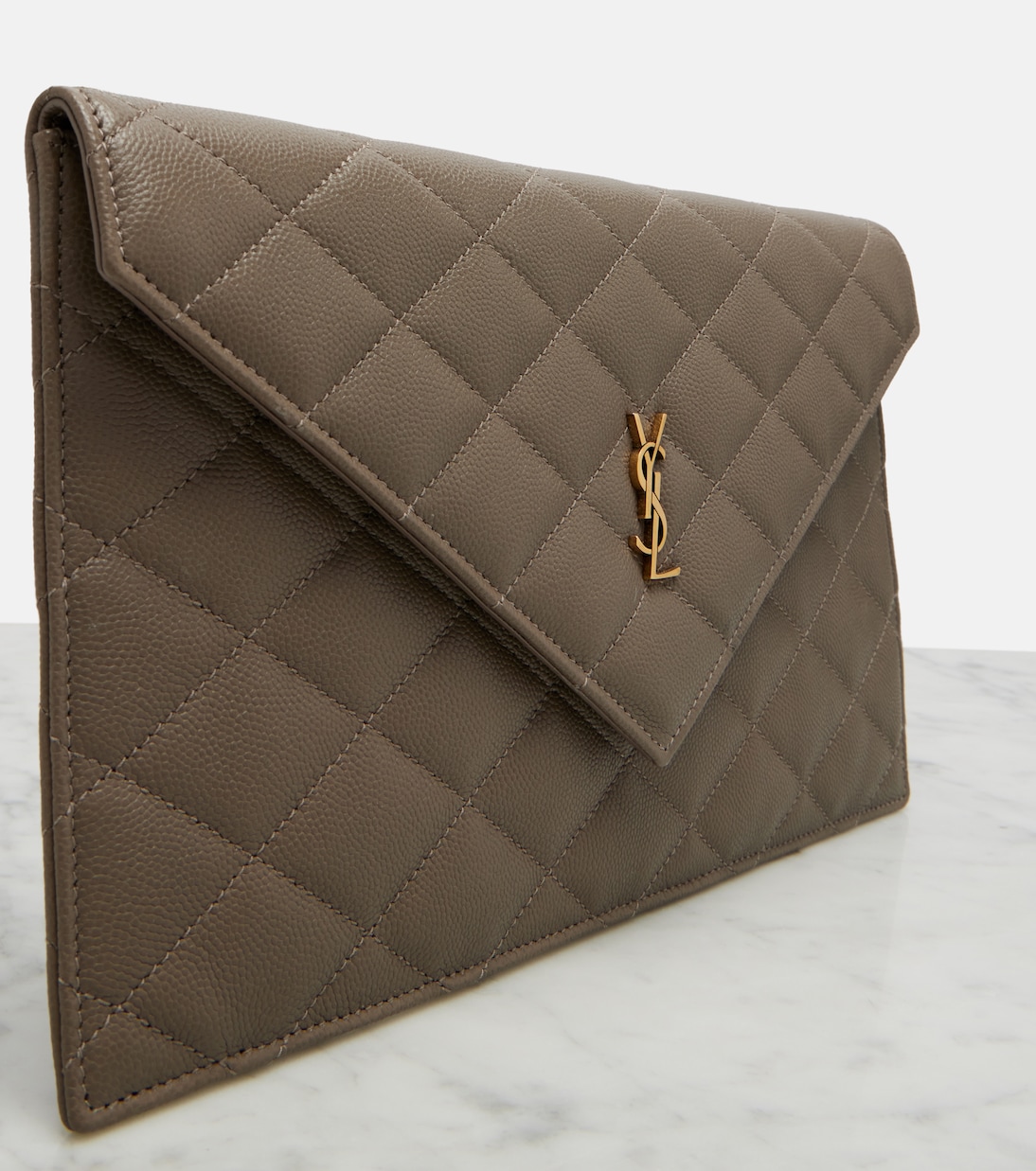 Paris leather clutch | Saint Laurent