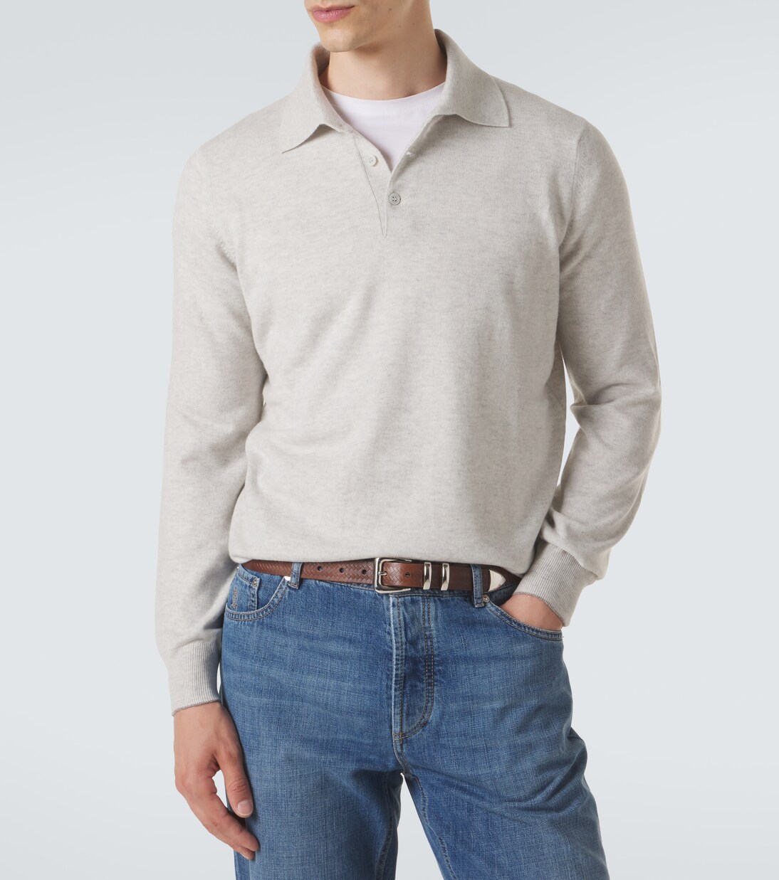 Jersey polo de cachemir | Brunello Cucinelli