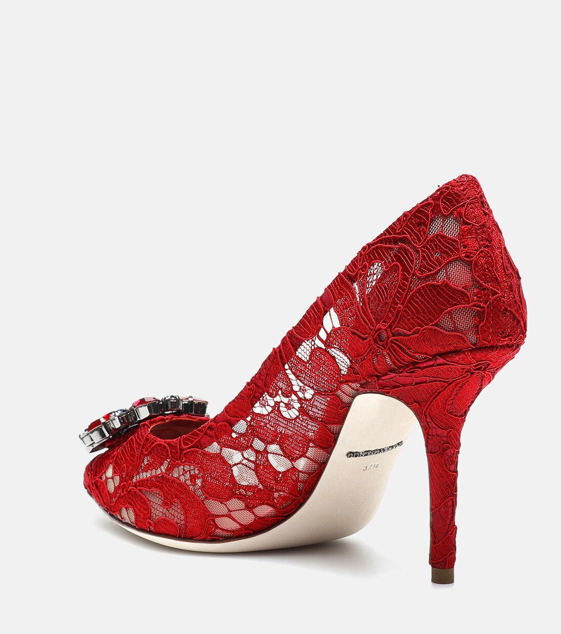 Bellucci embellished lace pumps | Dolce&Gabbana
