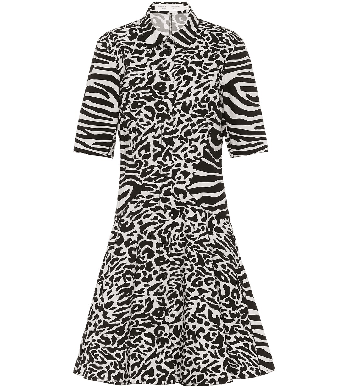 Robe chemise en coton | Proenza Schouler