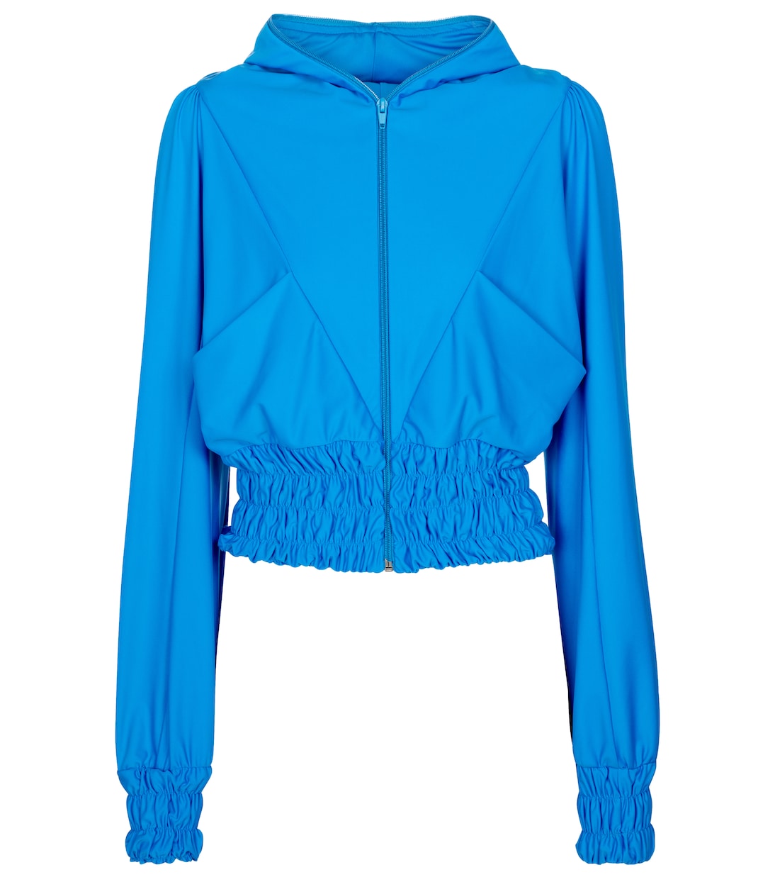 Smocked hooded track jacket | Marine Serre