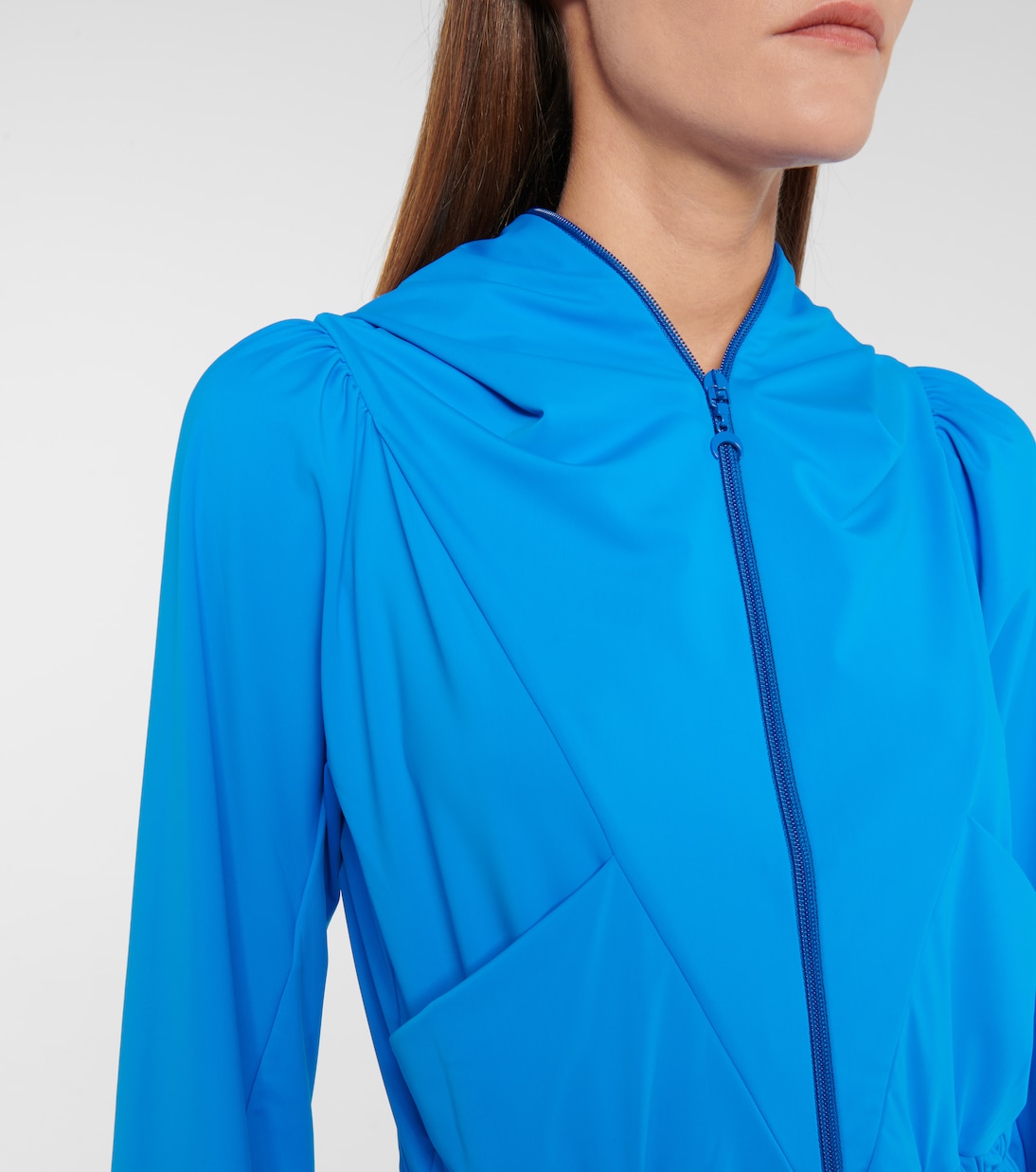 Smocked hooded track jacket | Marine Serre