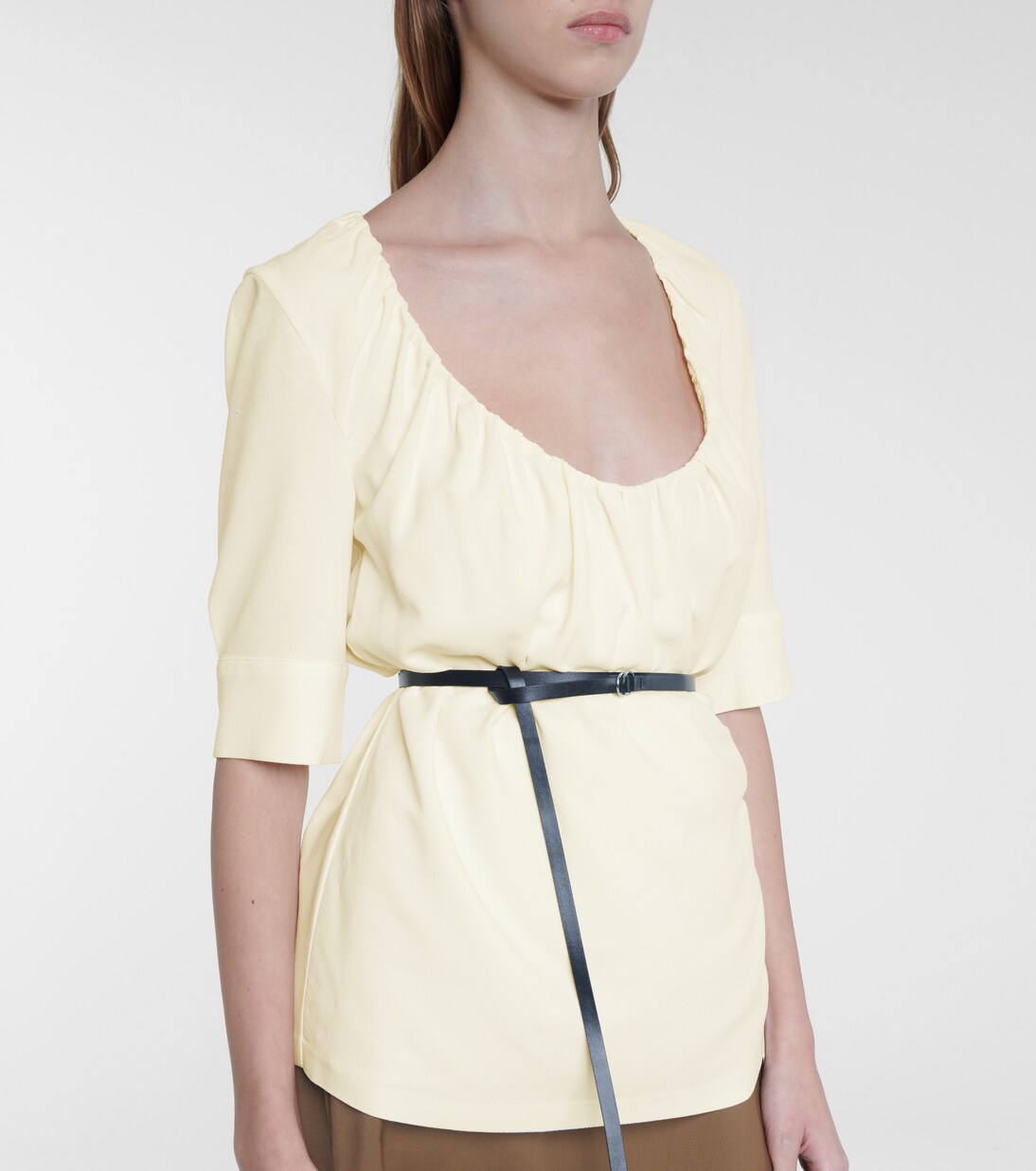 Top Nika en crêpe | Altuzarra