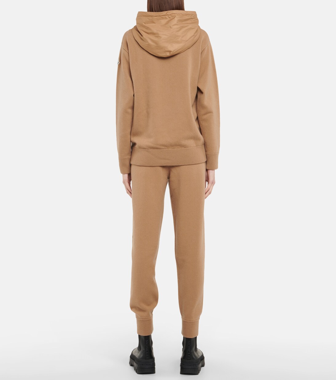 Sweat-shirt à capuche en laine et cachemire | Moncler