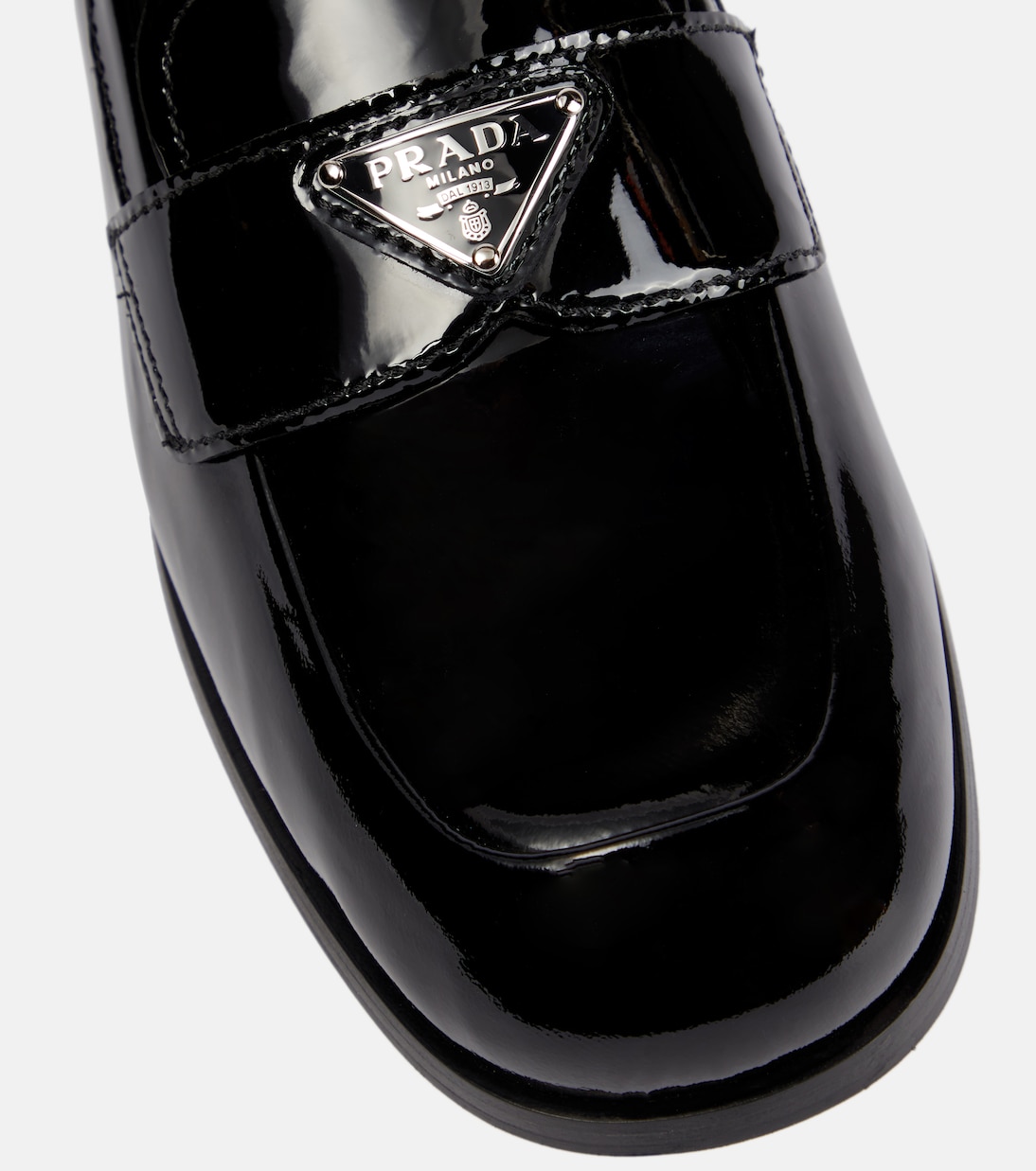 Patent leather loafers | Prada