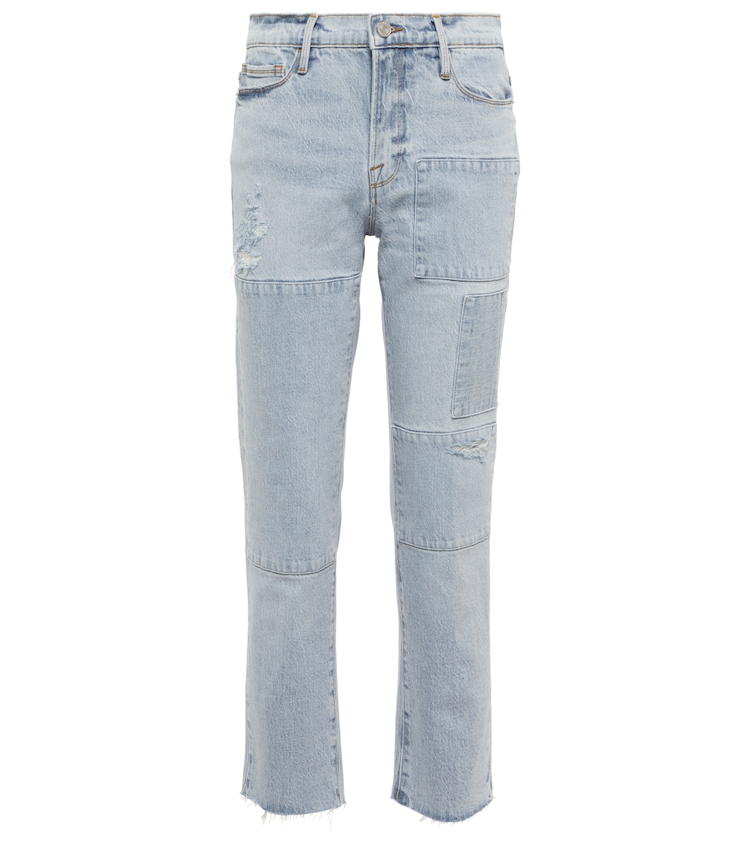 Le Nouveau Straight mid-rise jeans | Frame