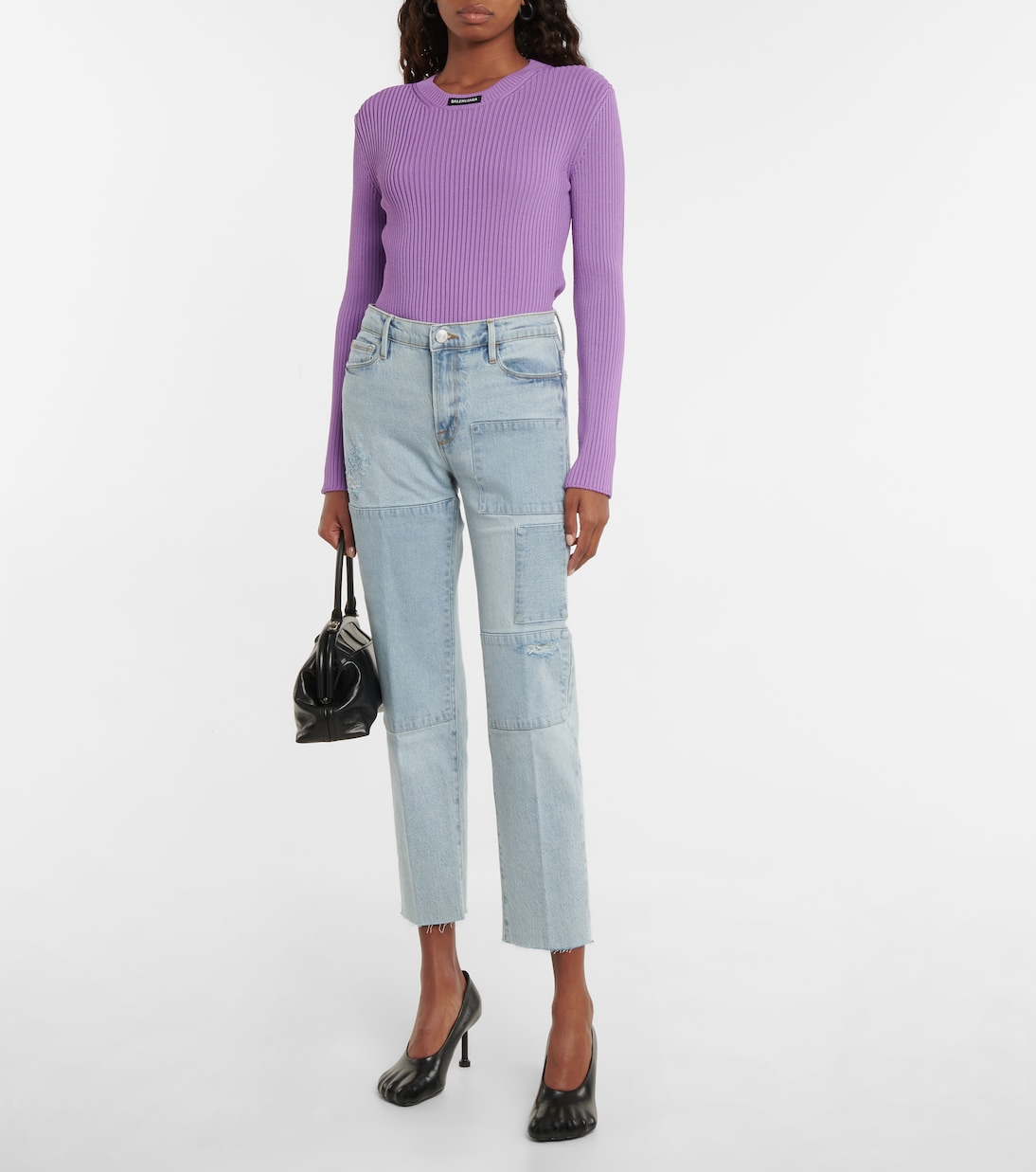 Le Nouveau Straight mid-rise jeans | Frame