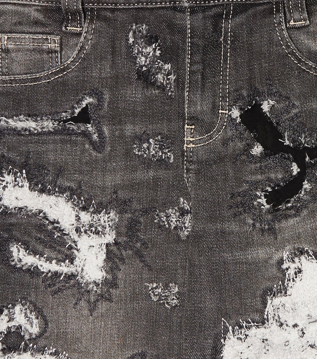 Distressed jeans | Givenchy Kids