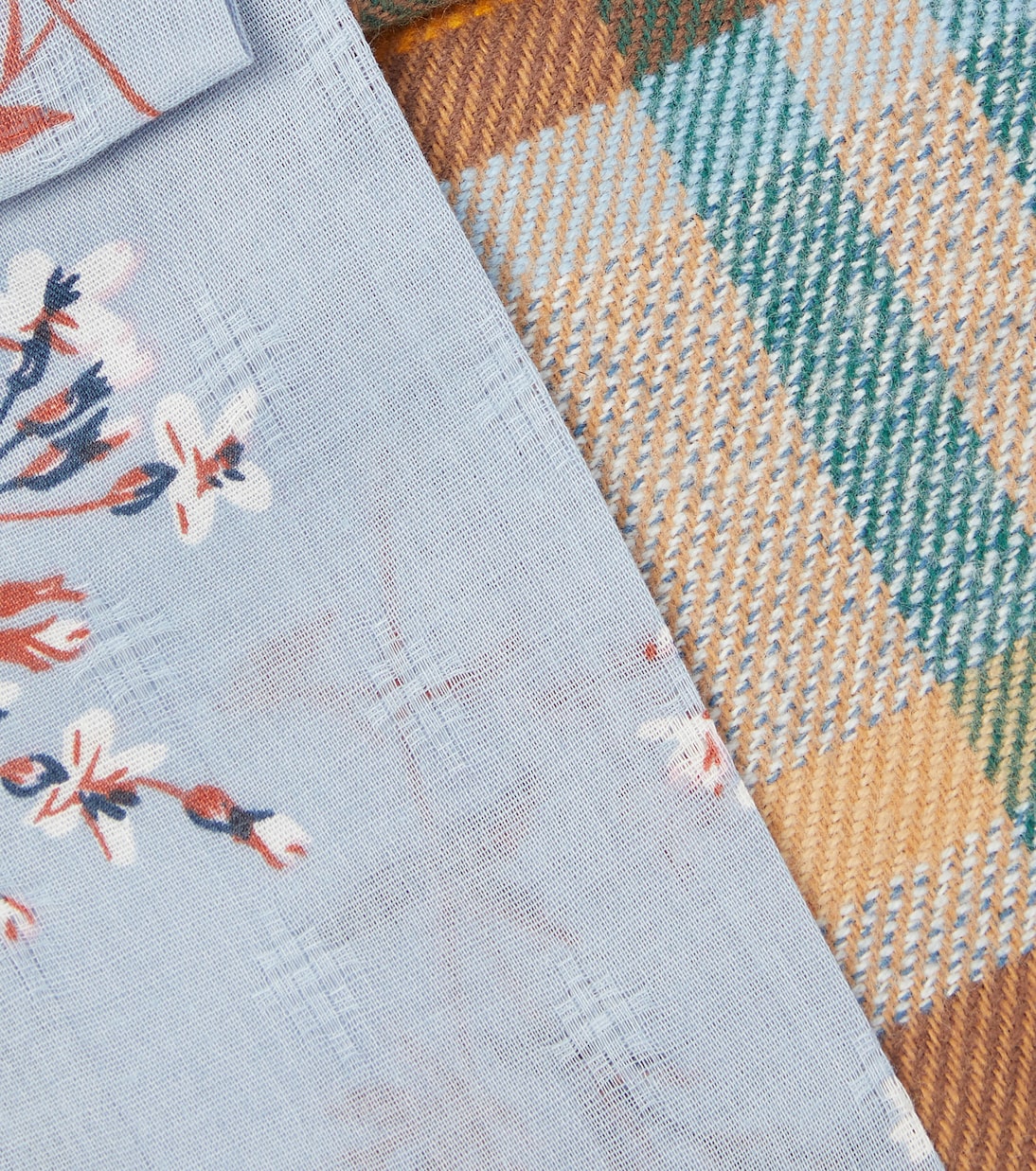 Set of two cotton scrunchies | Paade Mode