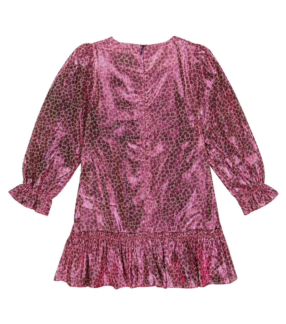 Leopard-print lamé dress | Marc Jacobs Kids