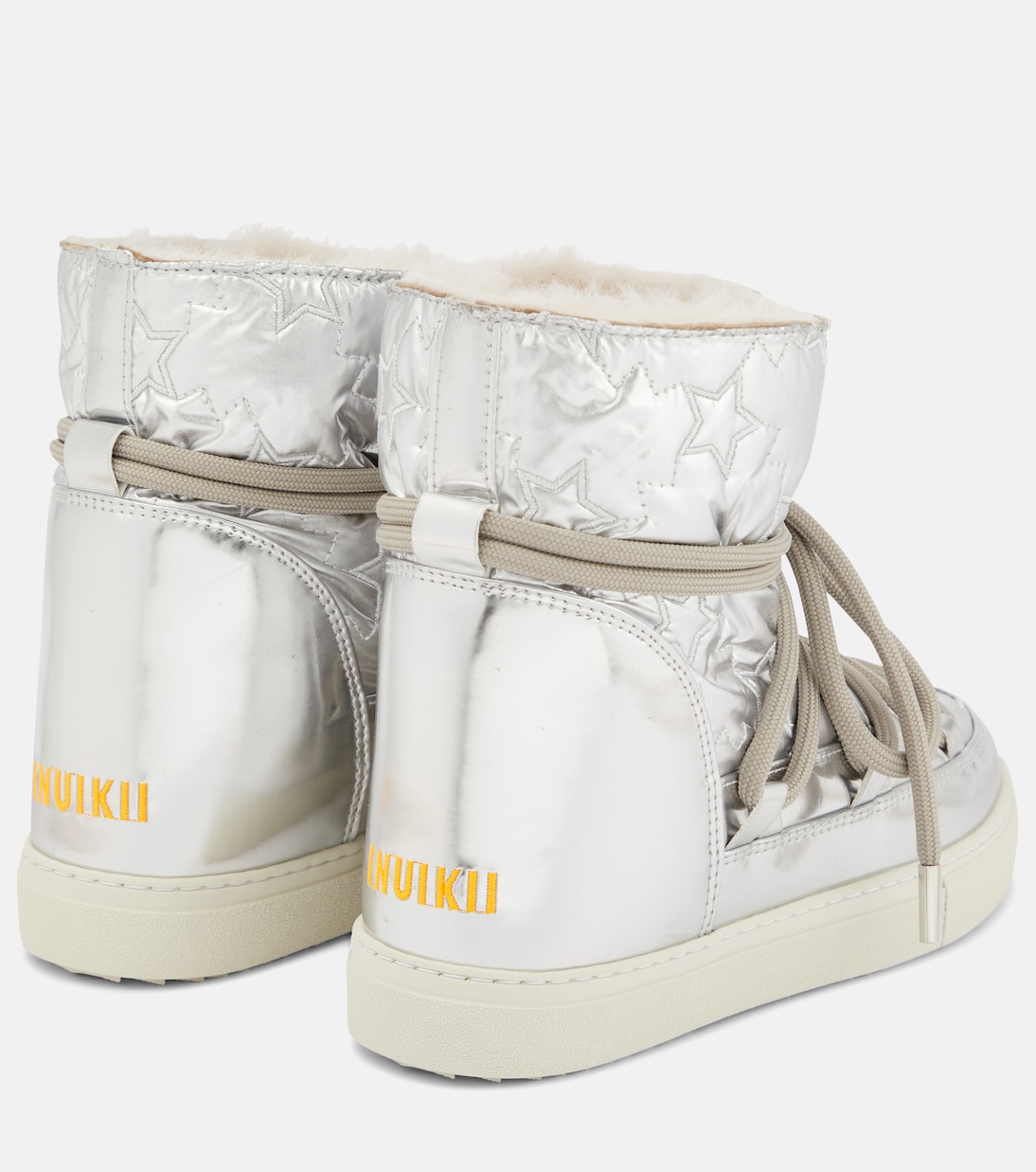 Sneaker Star Wedge metallic snow boots | Inuikii