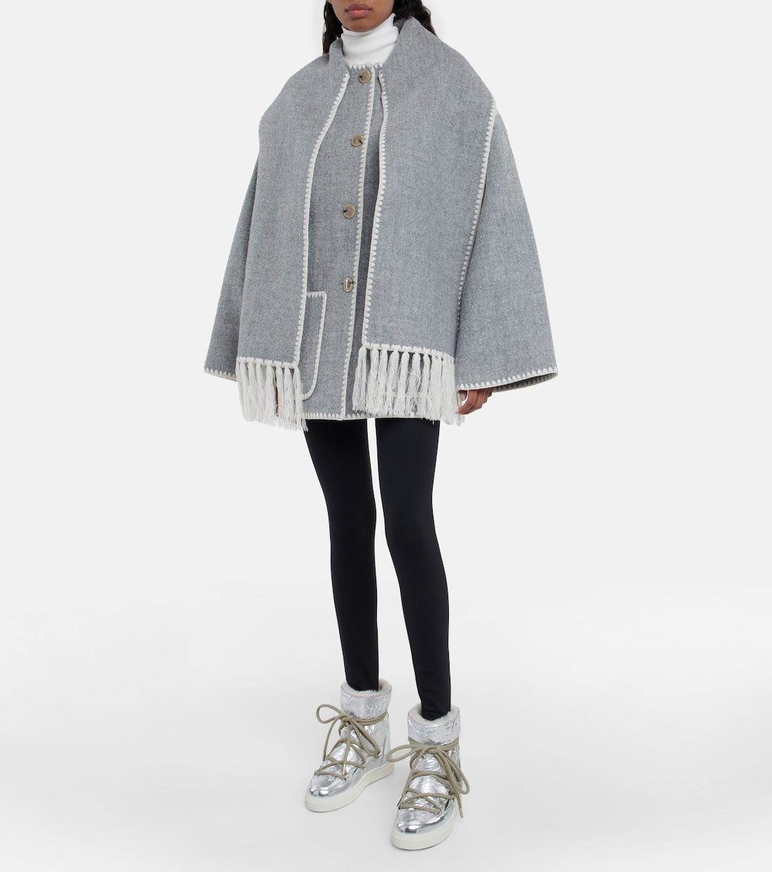 Sneaker Star Wedge metallic snow boots | Inuikii