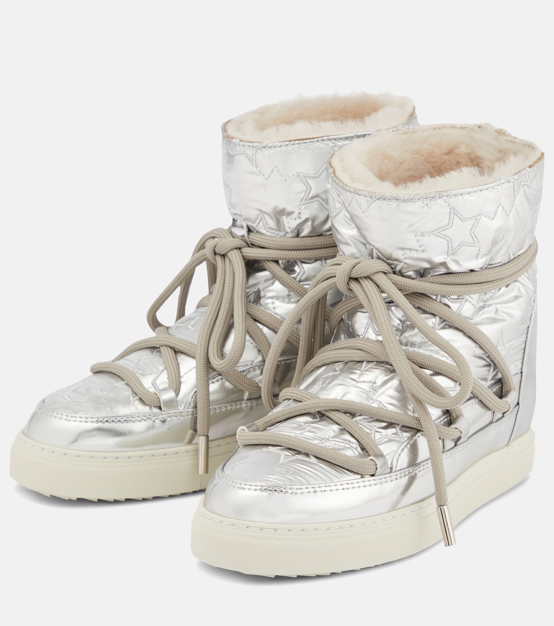 Sneaker Star Wedge metallic snow boots | Inuikii