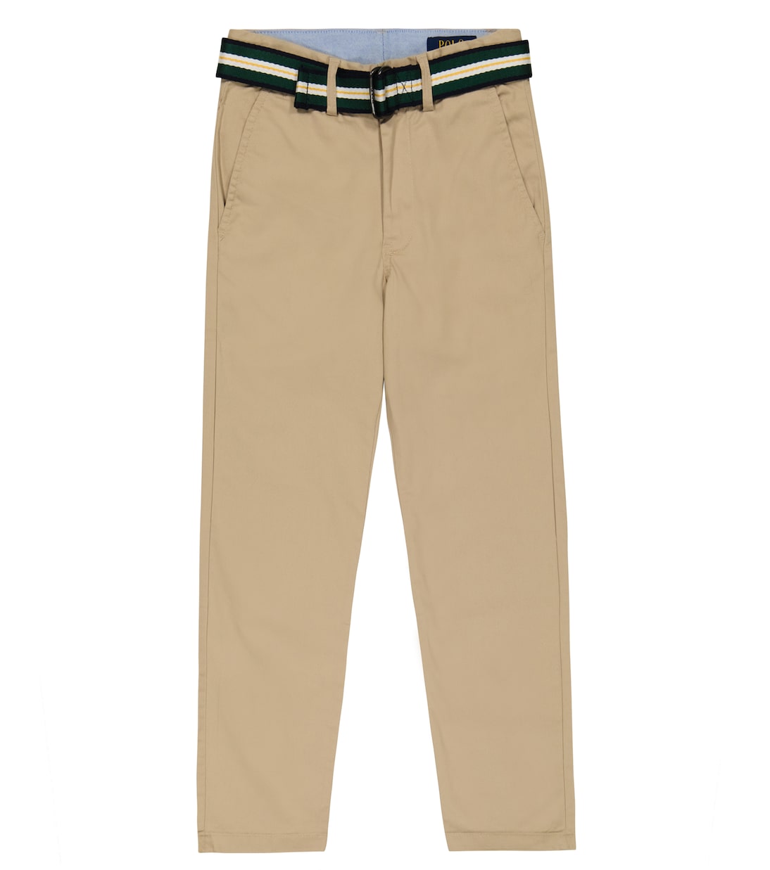 Straight cotton canvas pants | Polo Ralph Lauren Kids