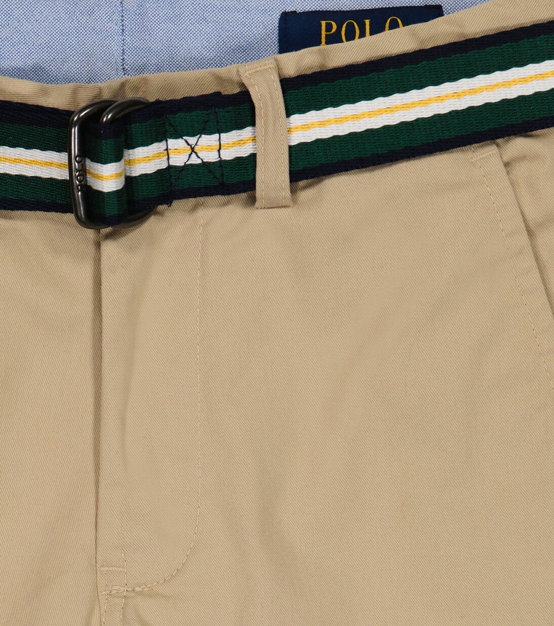 Straight cotton canvas pants | Polo Ralph Lauren Kids