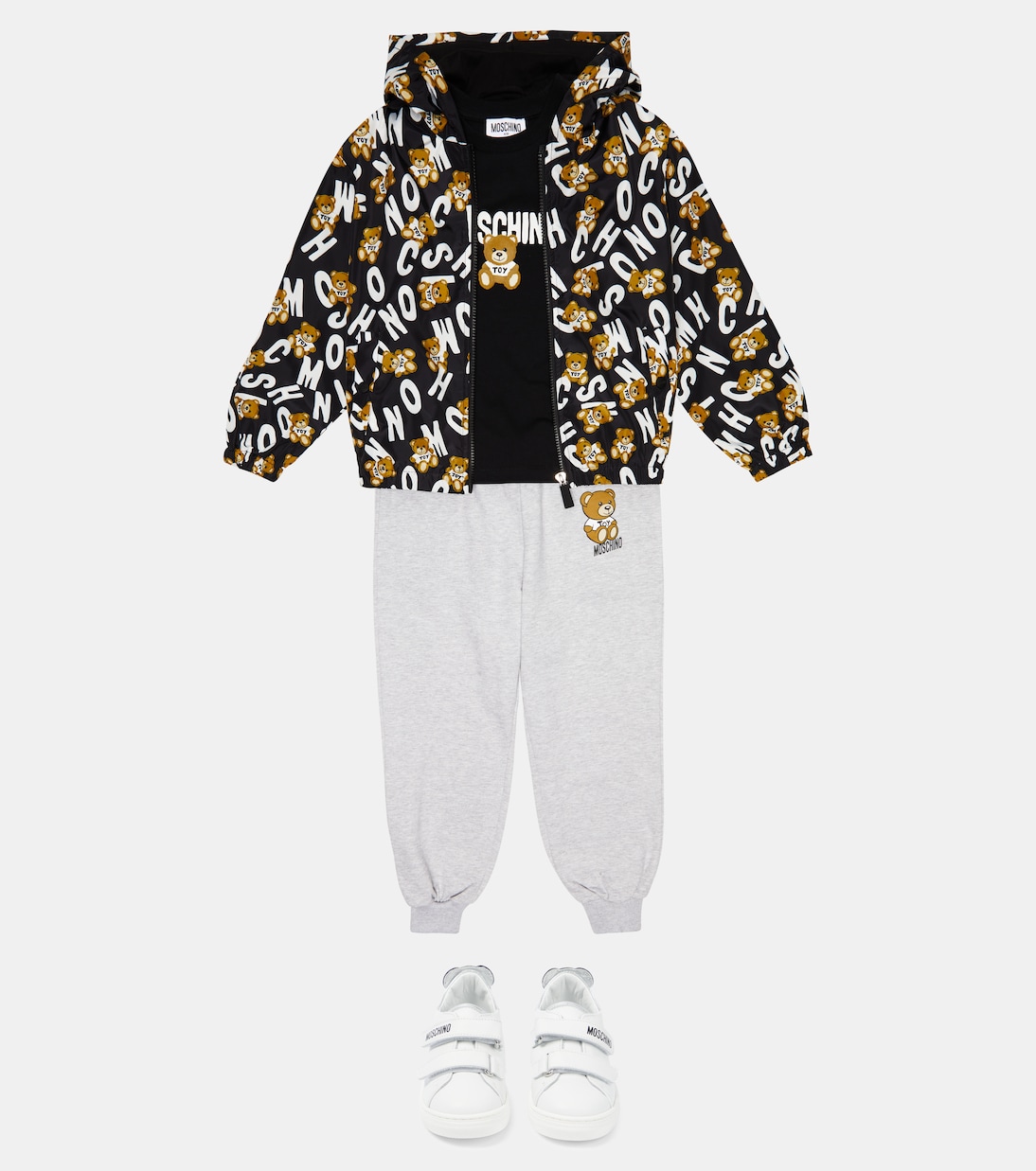 Set aus zwei T-Shirts aus Baumwolle | Moschino Kids