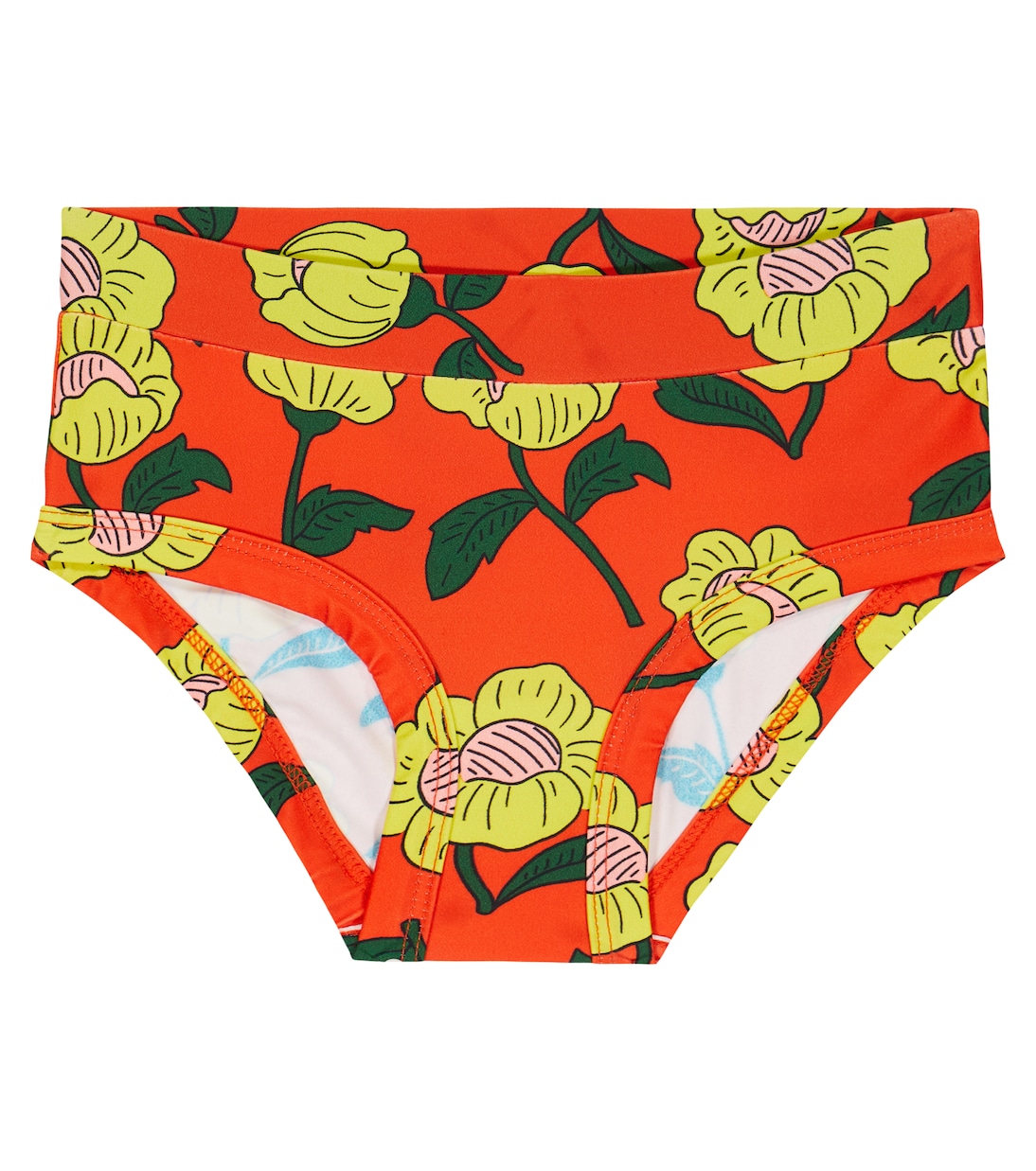 Flowers high-rise swim shorts | Mini Rodini
