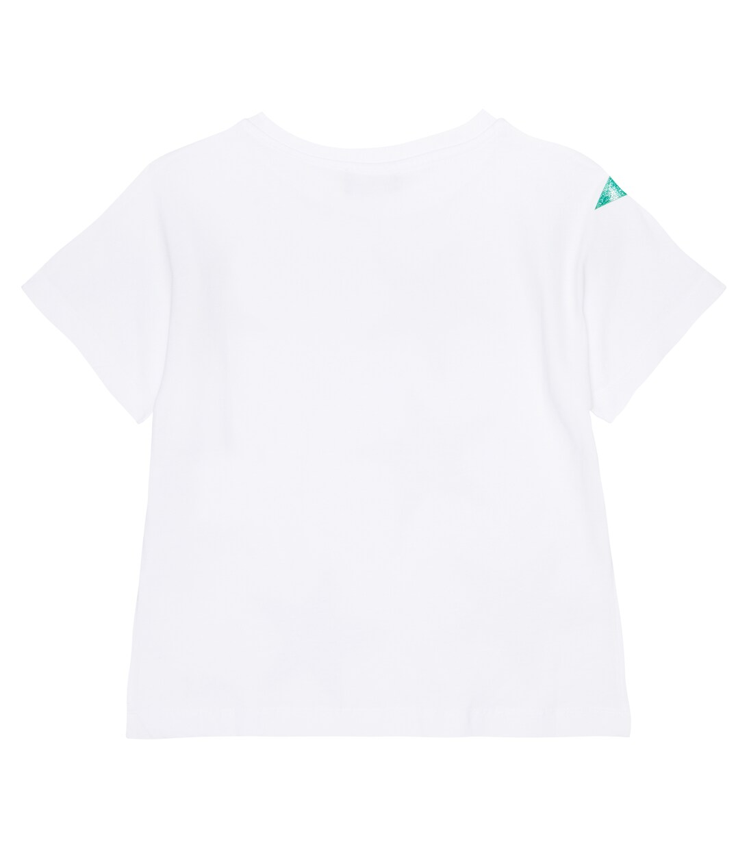 Embellished cotton jersey T-shirt | Monnalisa