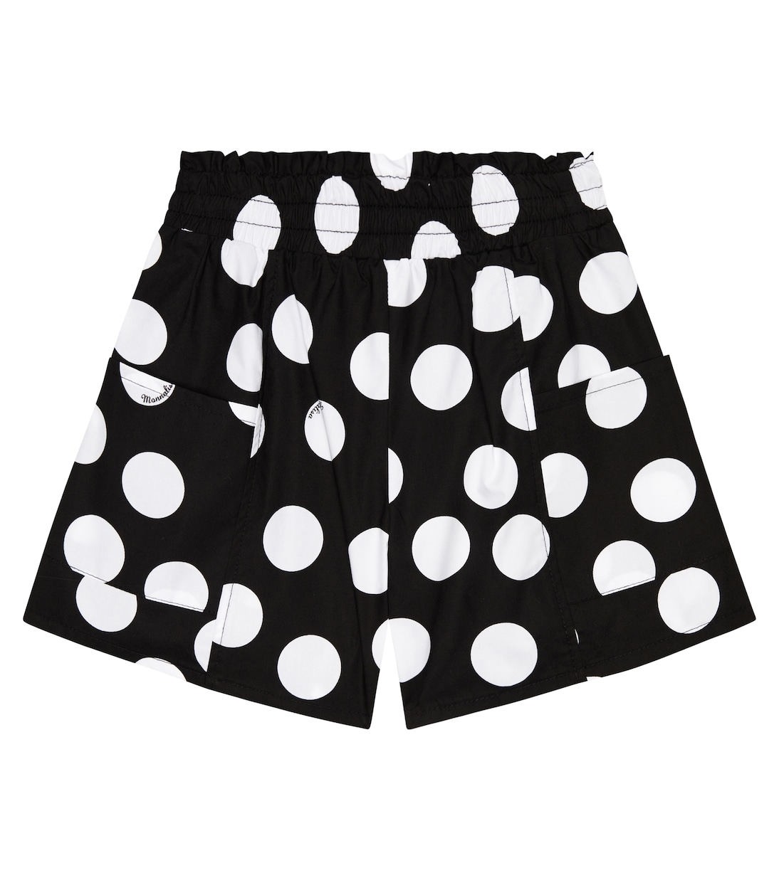 Polka-dot cotton shorts | Monnalisa
