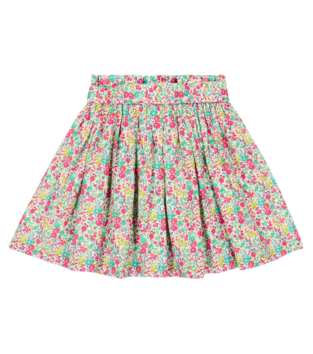 Floral cotton skirt | Bonpoint