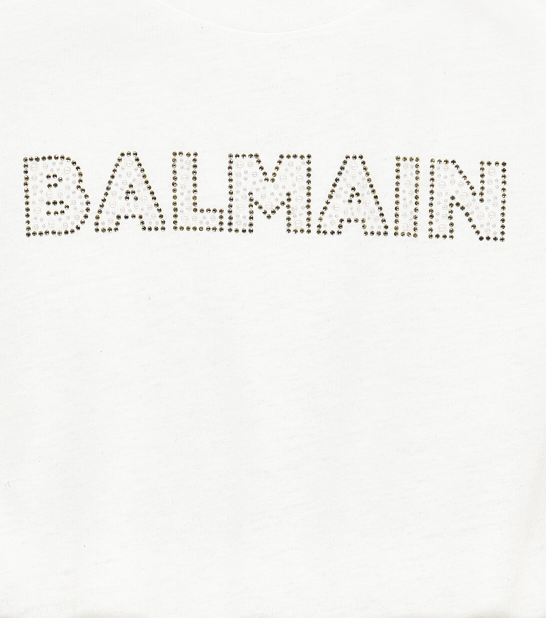 Logo cotton jersey dress | Balmain Kids