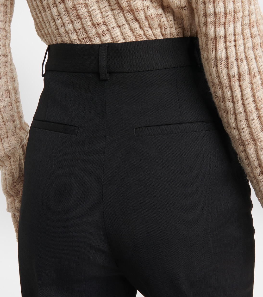 Pantalon droit à taille haute | Acne Studios