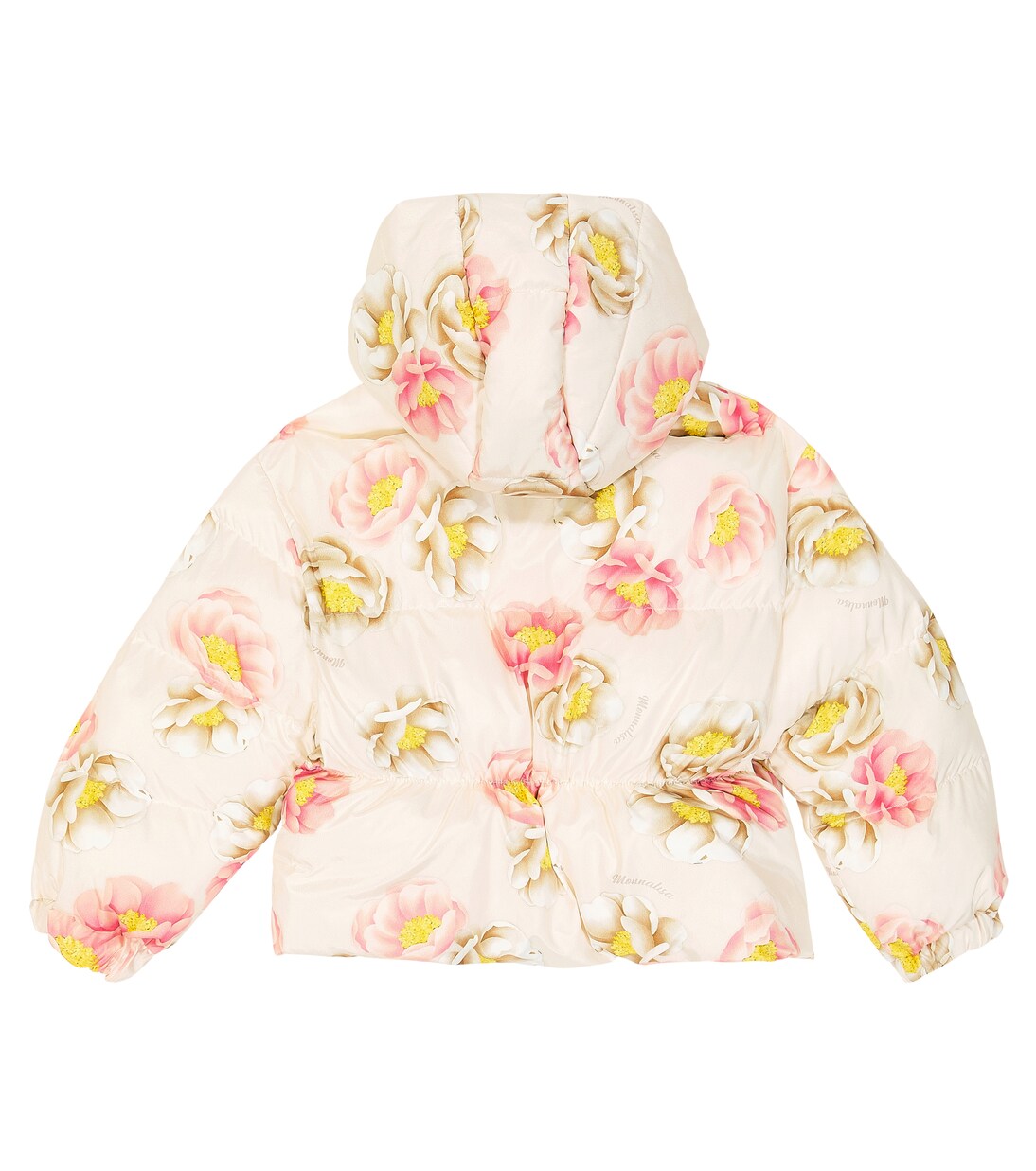 Floral puffer jacket | Monnalisa