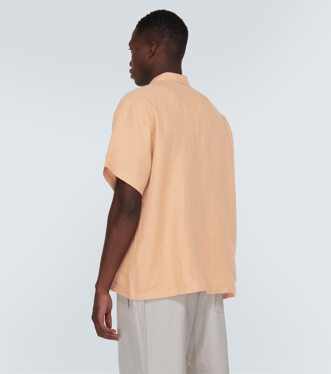 Oversized linen shirt | Commas