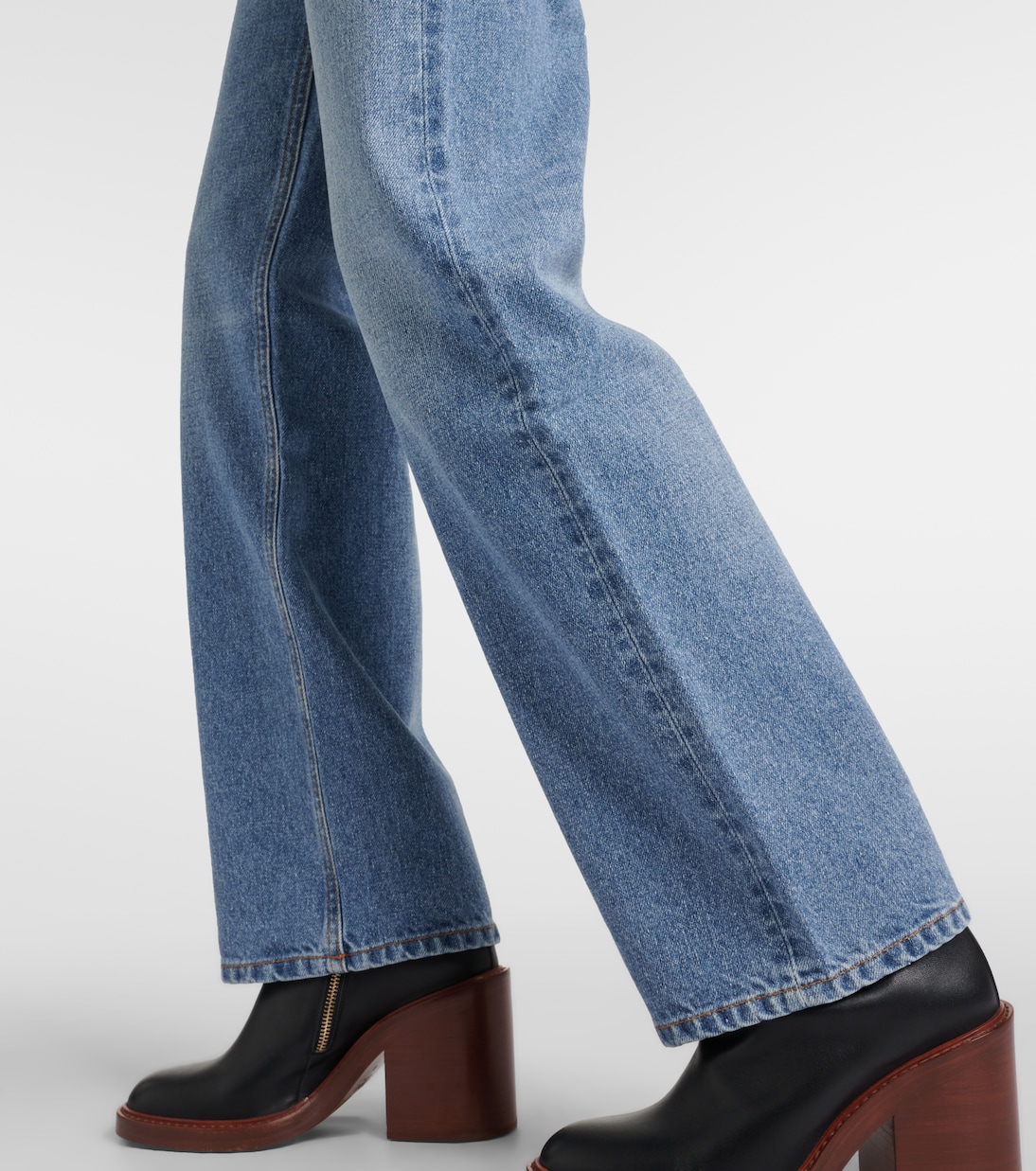 High-rise straight jeans | Chloé