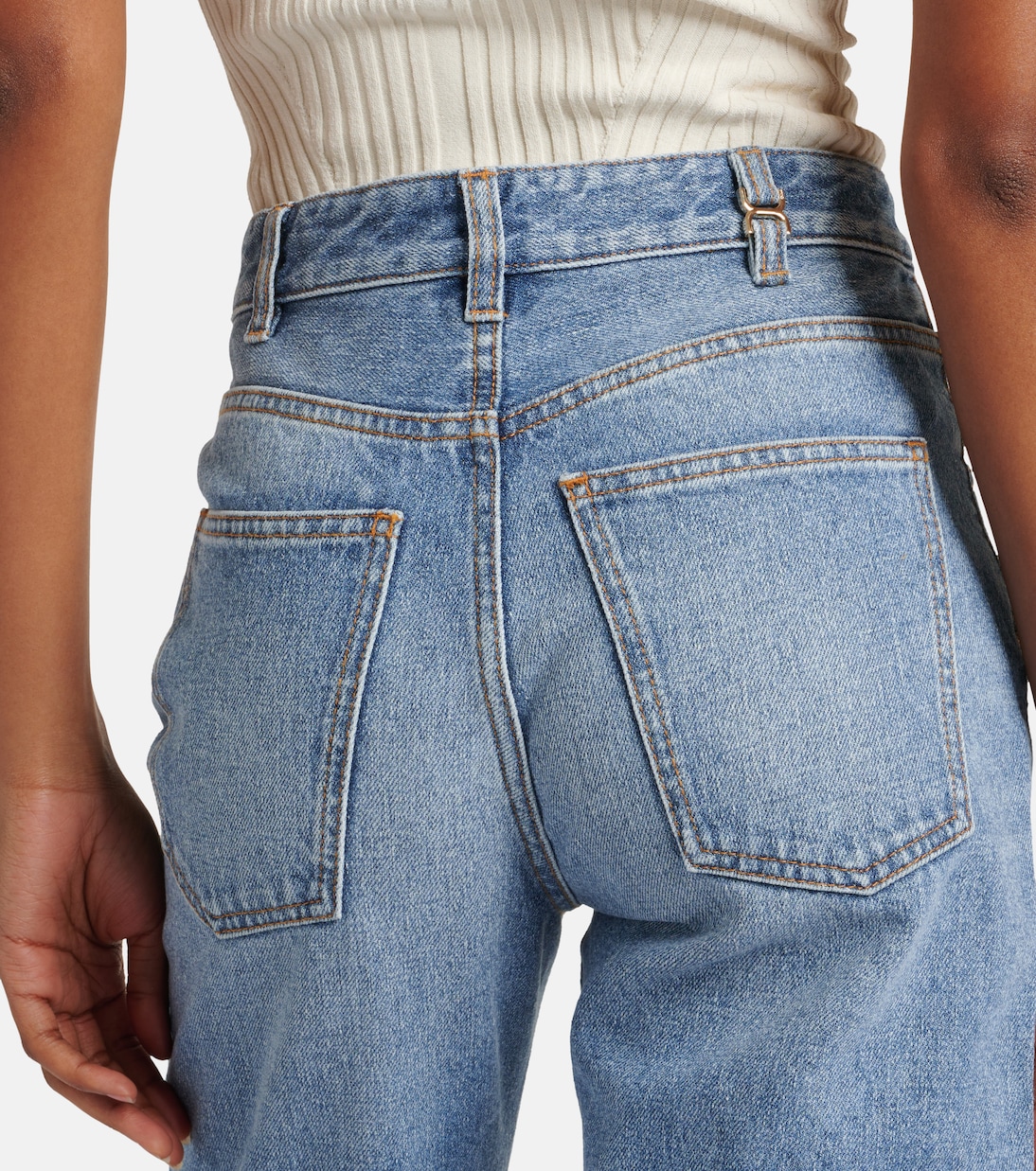 High-rise straight jeans | Chloé