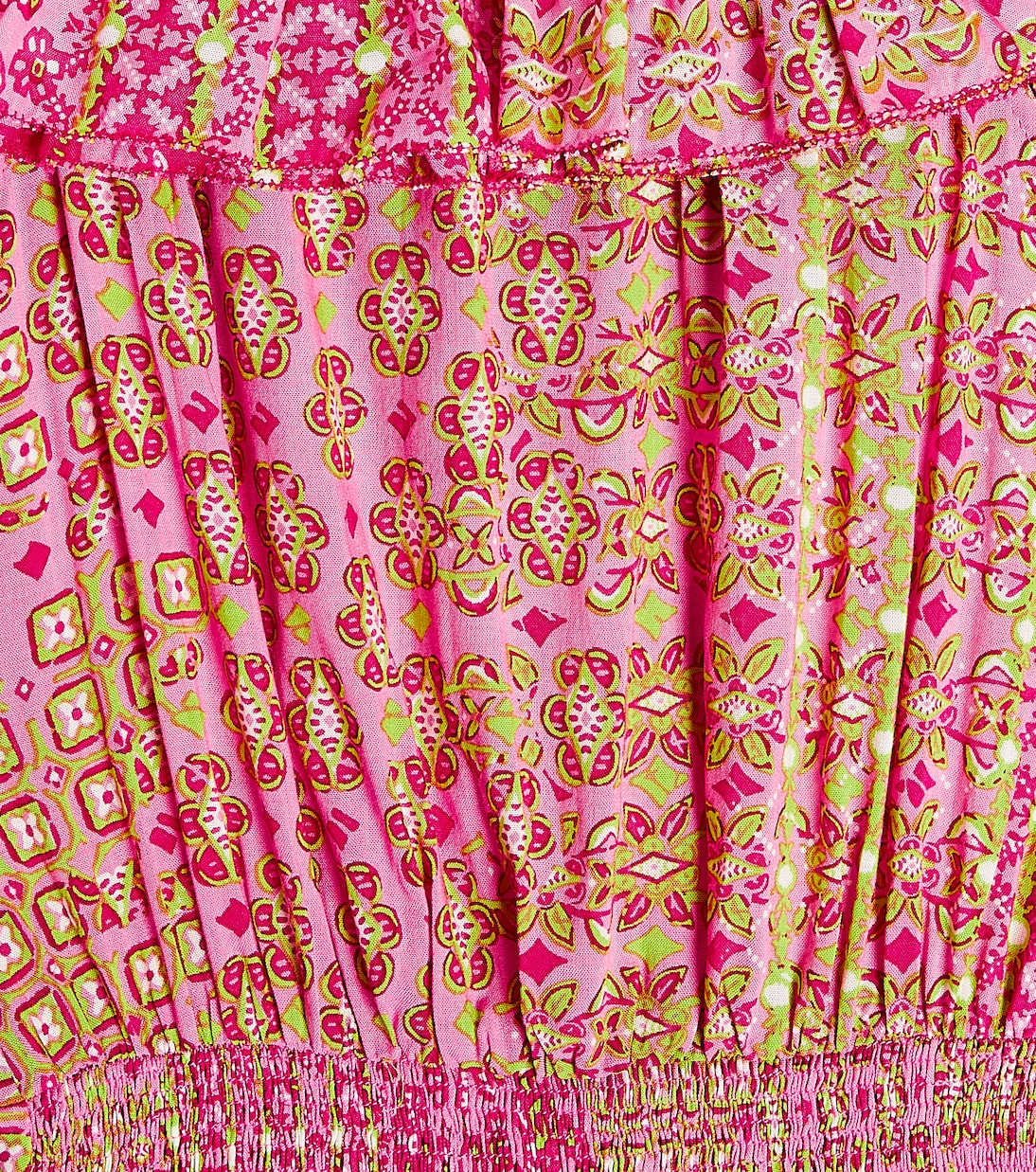 Bella floral off-shoulder playsuit | Poupette St Barth Kids