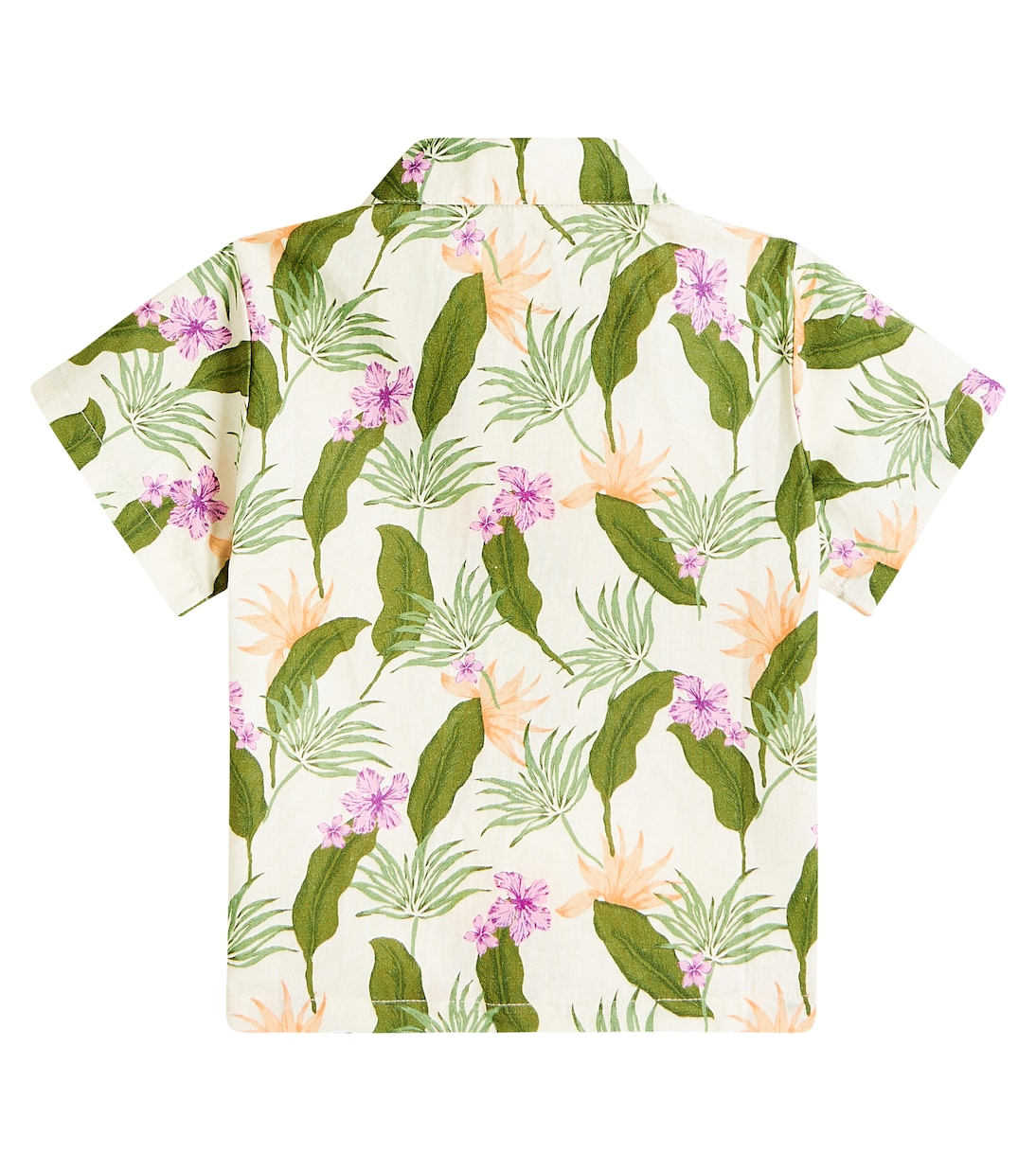 Hills printed linen and cotton shirt | The New Society