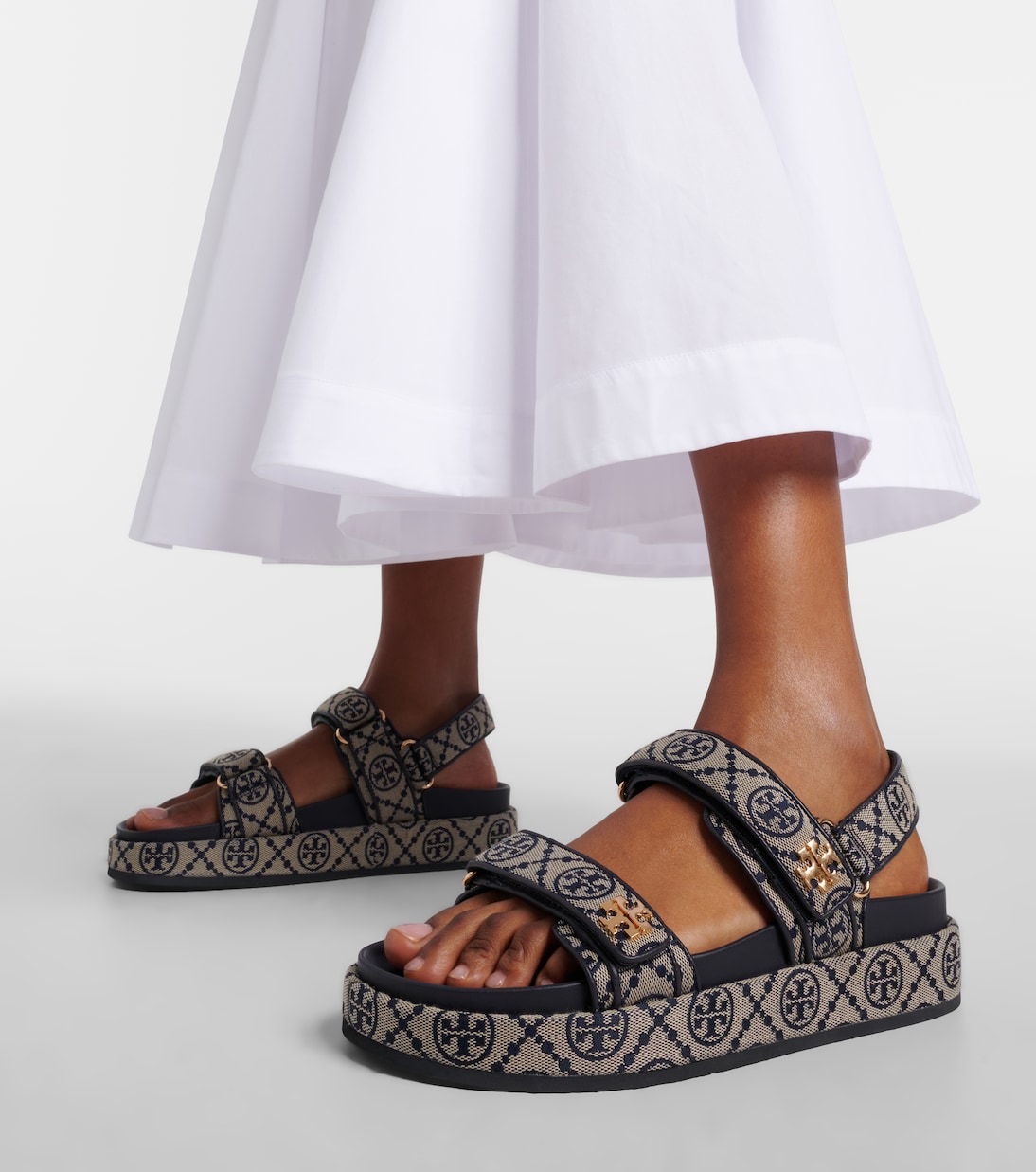 Sandalen Kira aus Canvas | Tory Burch